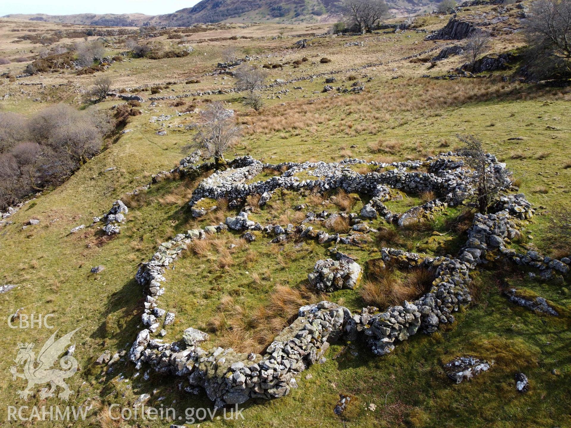 Digital colour photograph showing Hafod-fach (north), taken in 2021.
