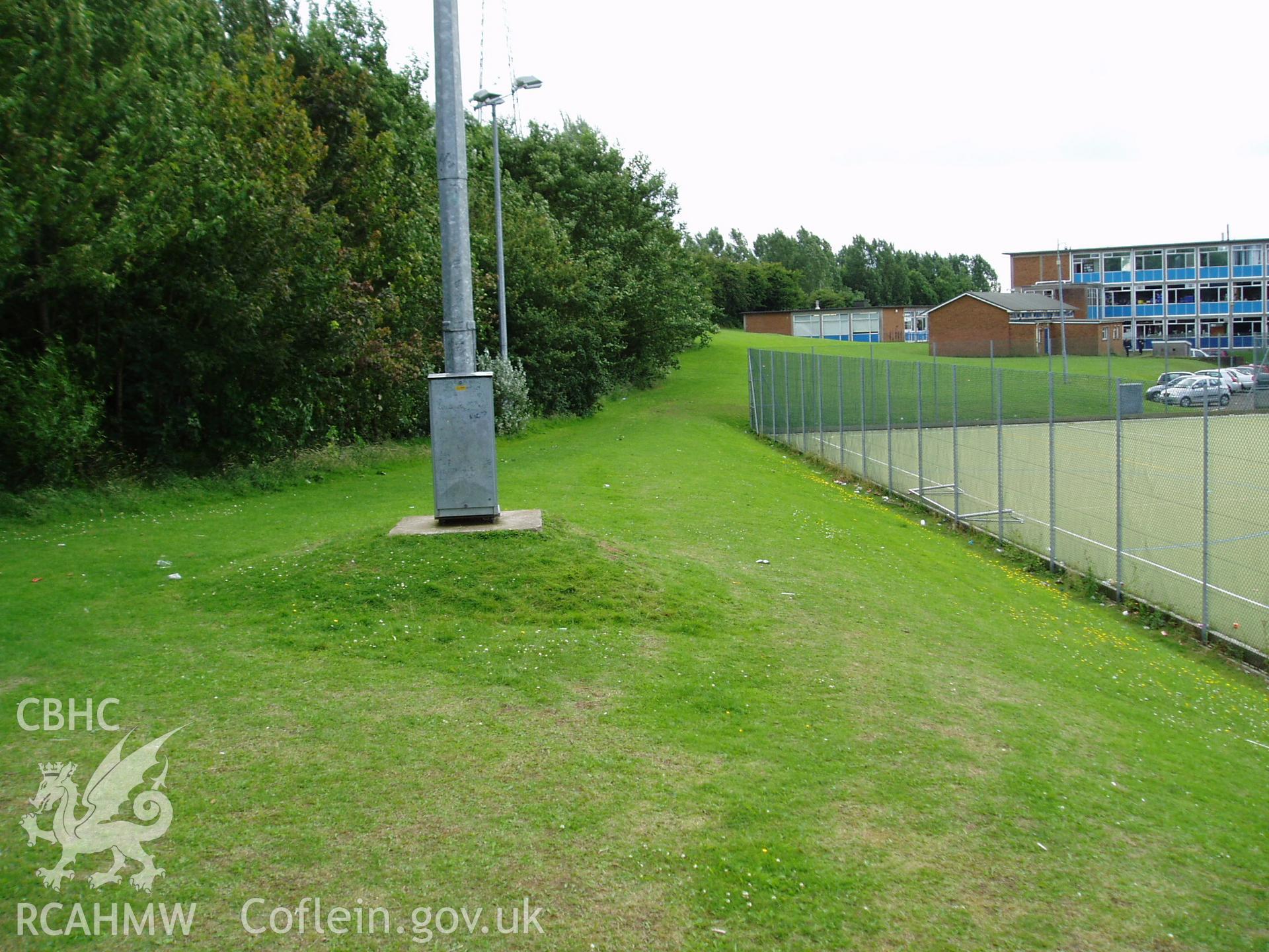 Land at Hartridge High School, Newport, Monmouthshire: digital copy of pre-site photograph.