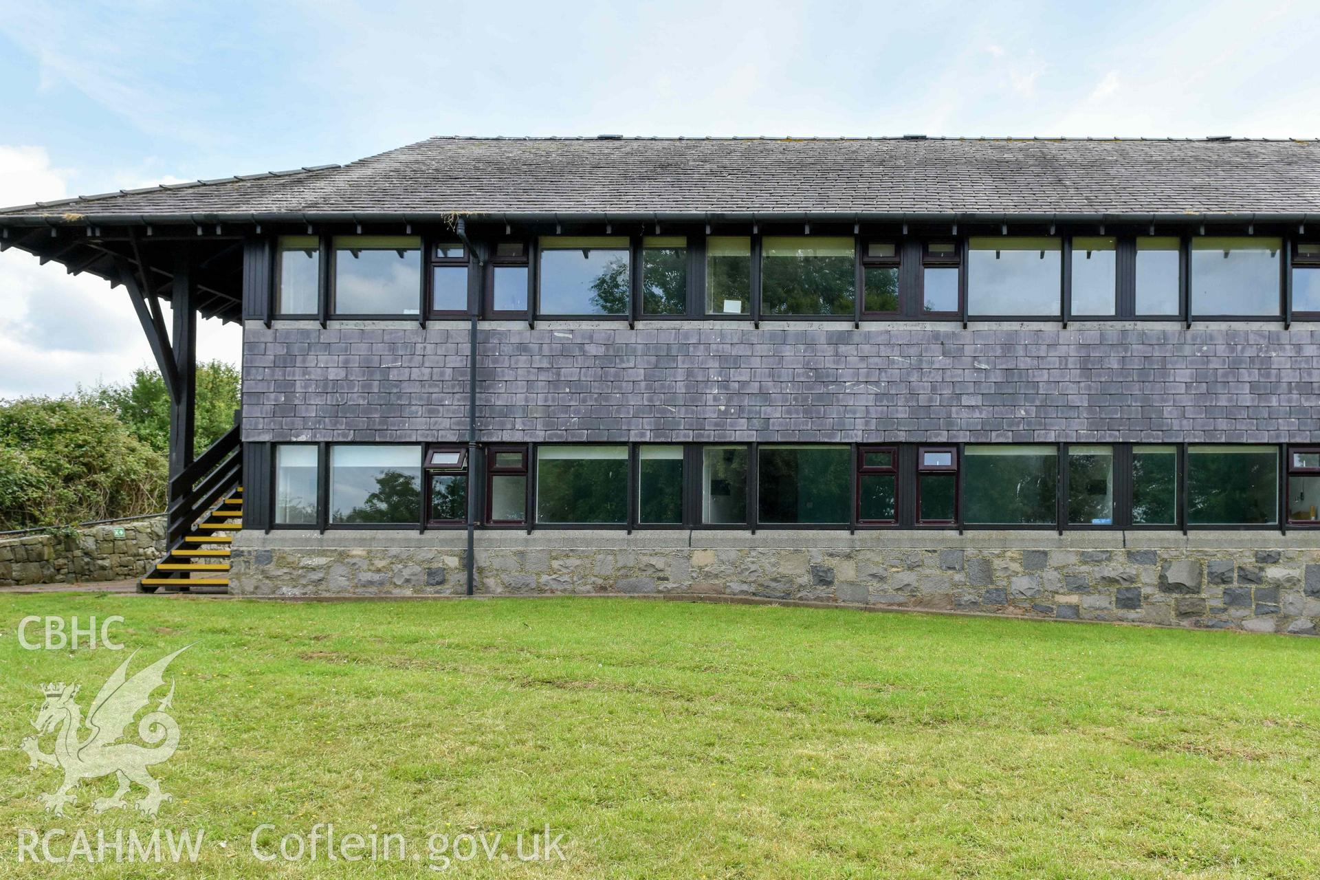 Plas Menai - Main block from west (west elevation).