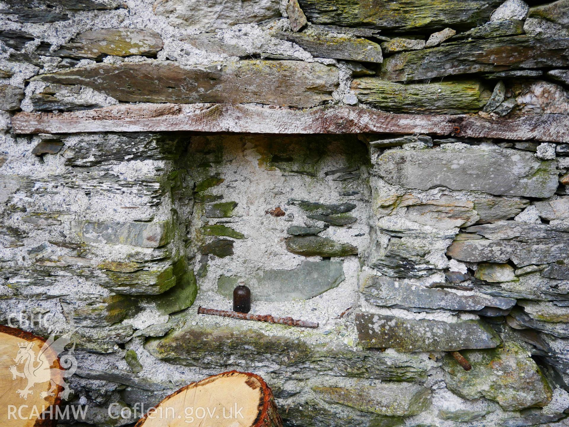 Photograph of buildings at Foel, Penmachno, received as a condition of planning permission granted, application reference:  NP4/29/510A, dated March 2023.