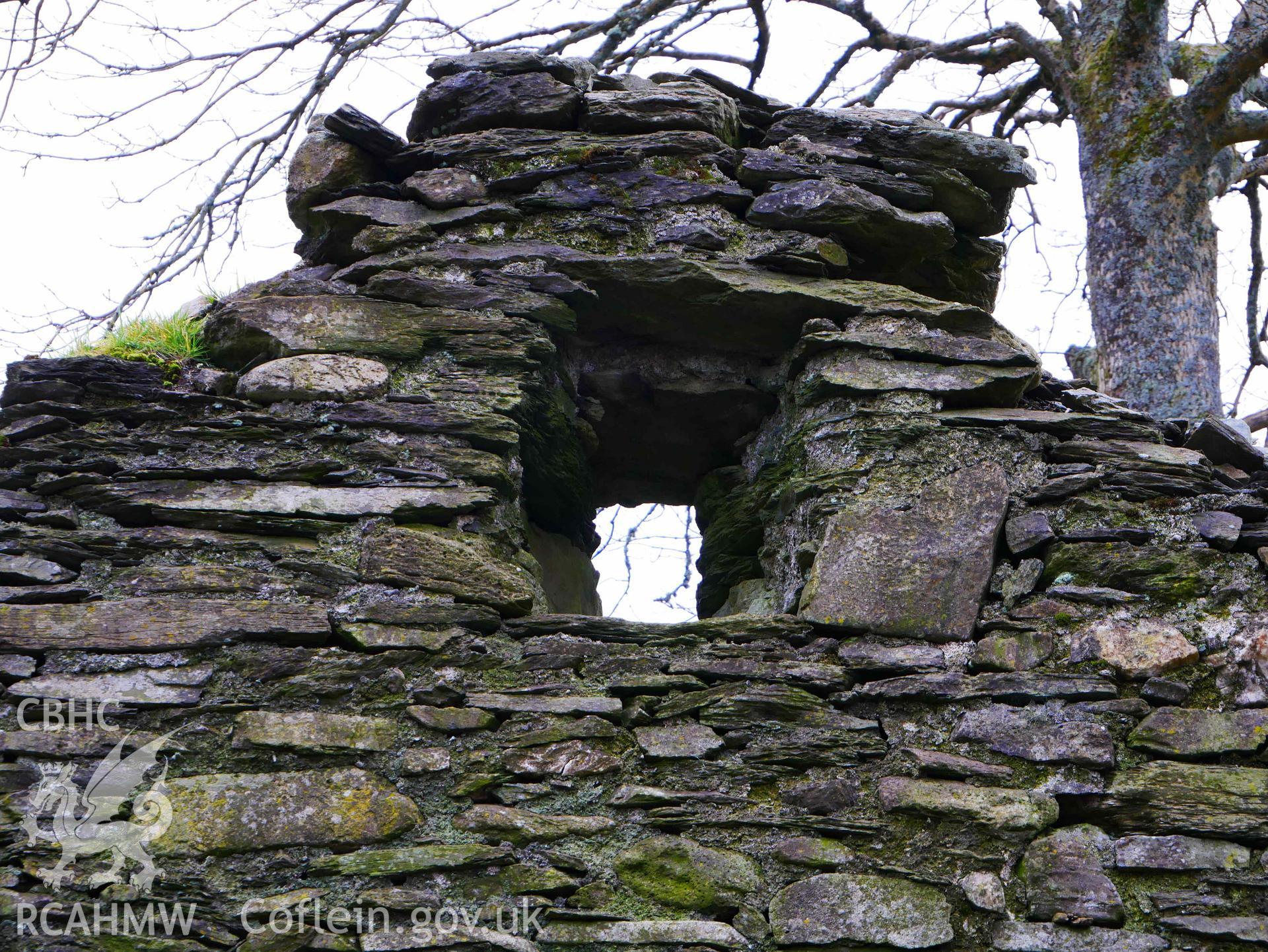 Photograph of buildings at Foel, Penmachno, received as a condition of planning permission granted, application reference:  NP4/29/510A, dated March 2023.