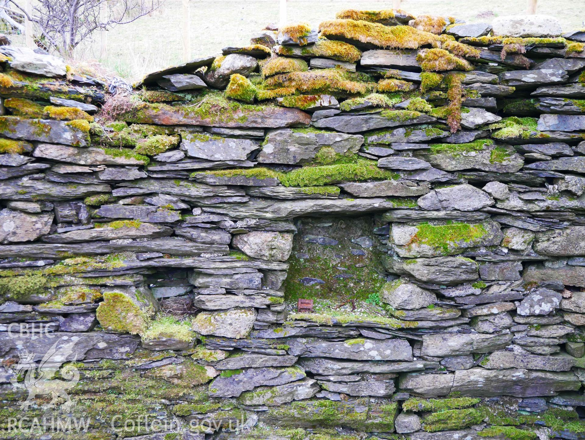 Photograph of buildings at Foel, Penmachno, received as a condition of planning permission granted, application reference:  NP4/29/510A, dated March 2023.