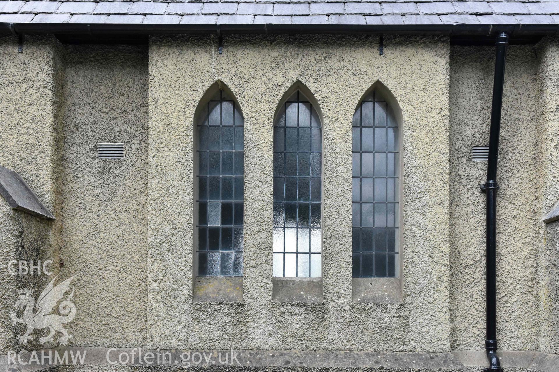 St Peter's Church, detail of window in north-east elevation.