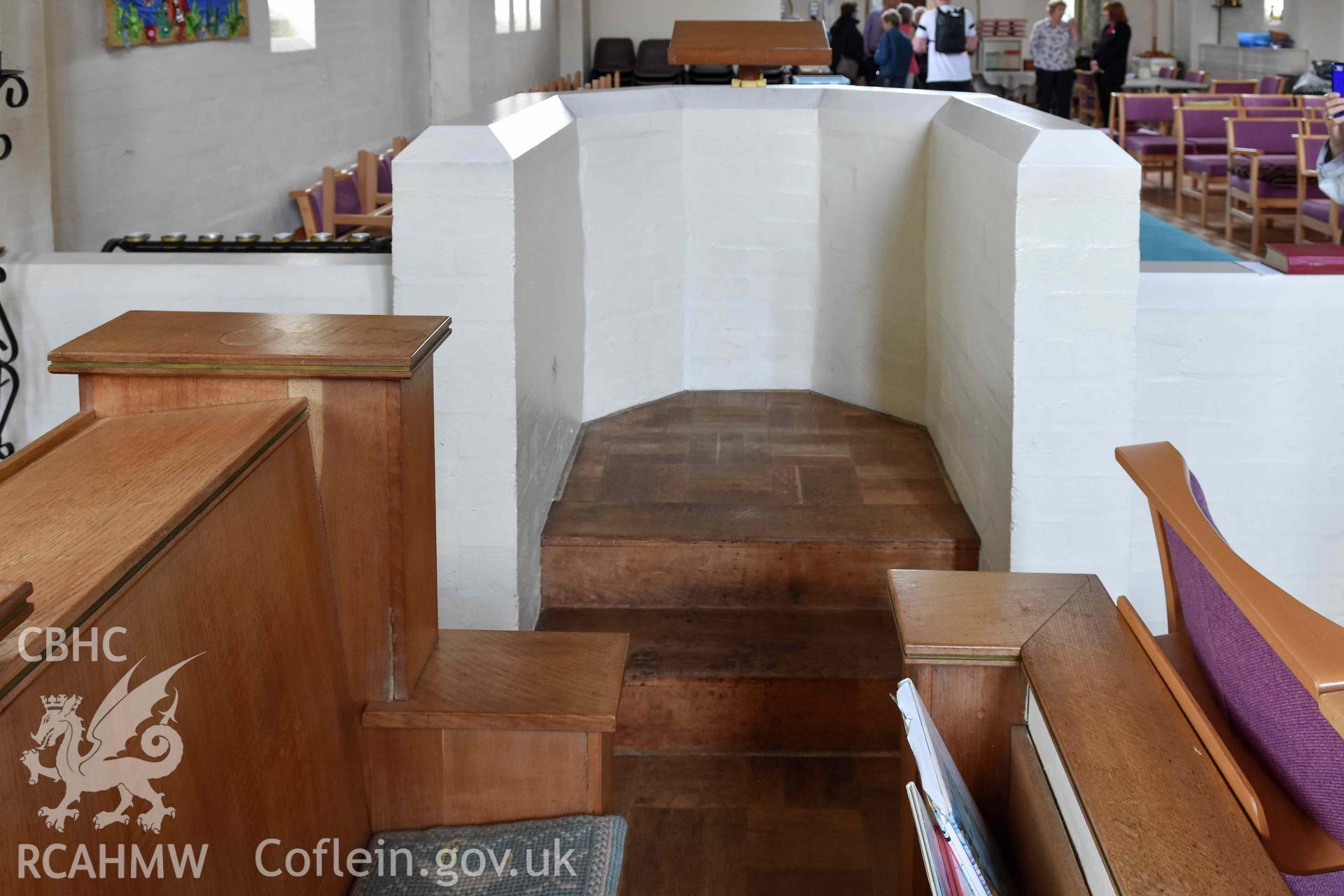 St Peter's Church, right-hand pulpit/reading desk from altar.