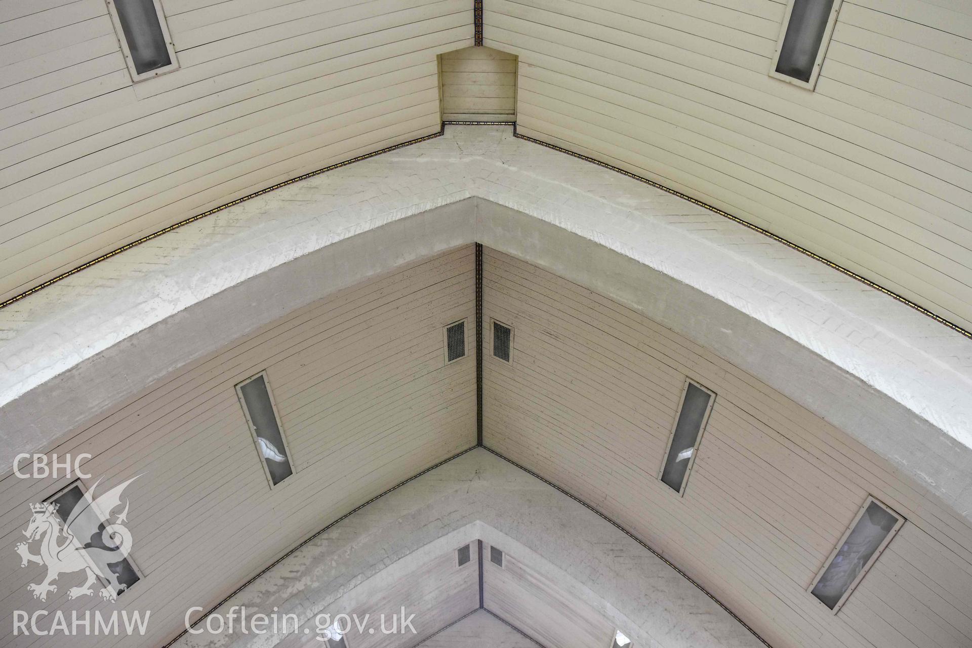 St Peter's Church, detail of nave ceiling.