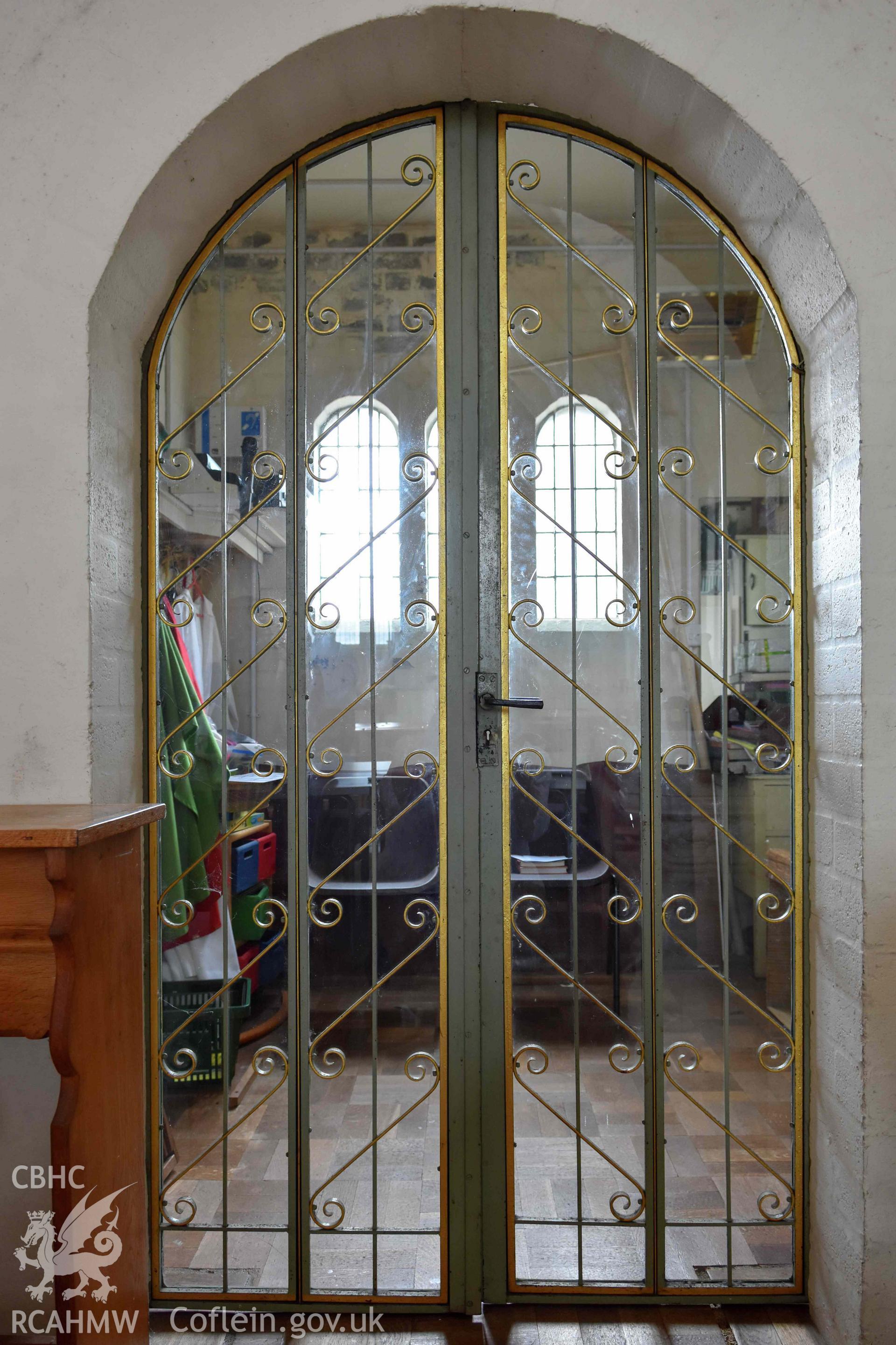 St Peter's Church, entrance to vestry.
