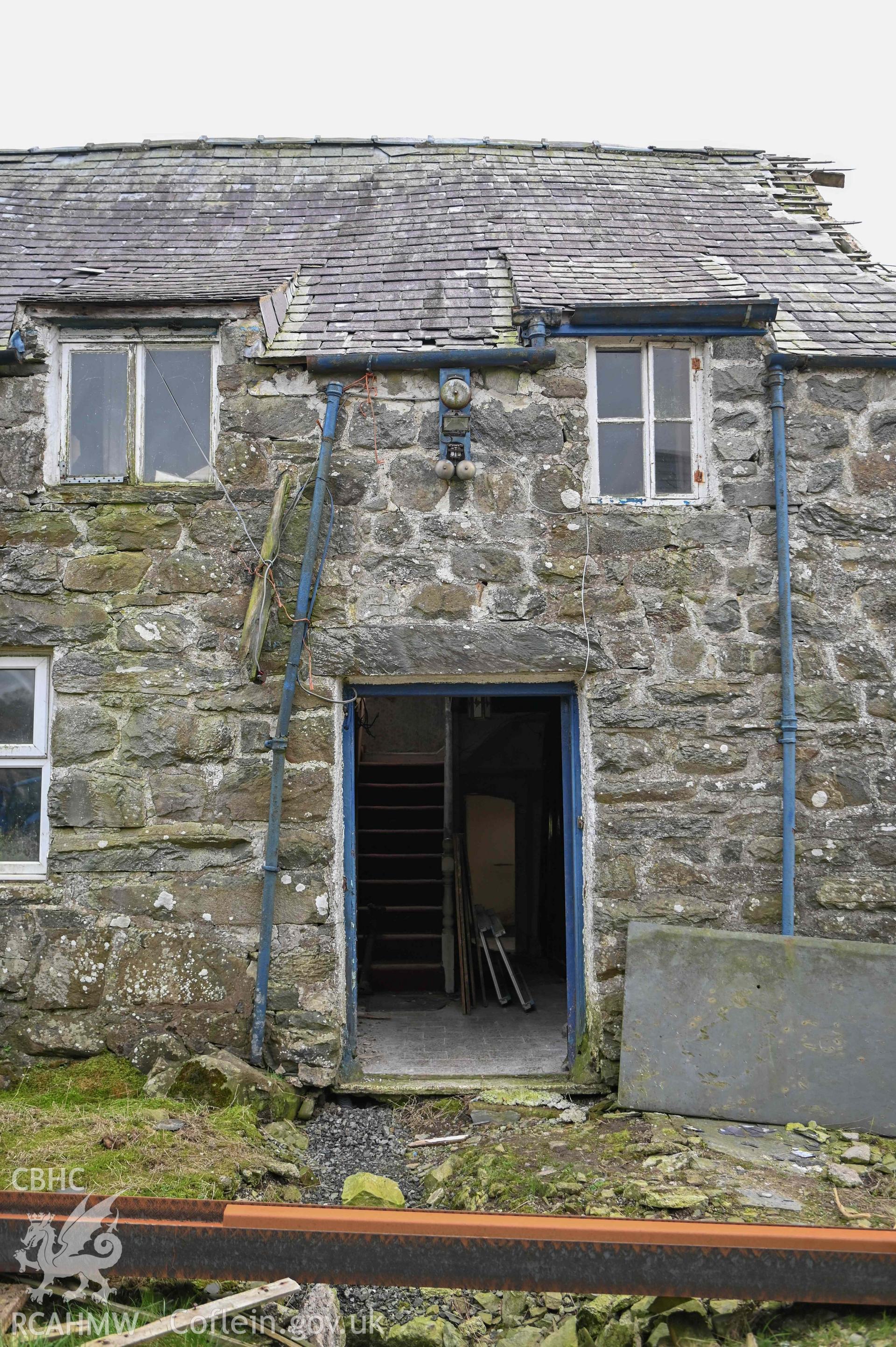 Tyddyn Mawr, exterior of farmhouse from the north.