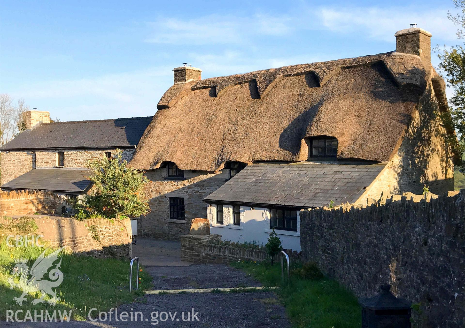 Digital photograph showing general view of Old House Inn. Produced by Paul Davis in 2020