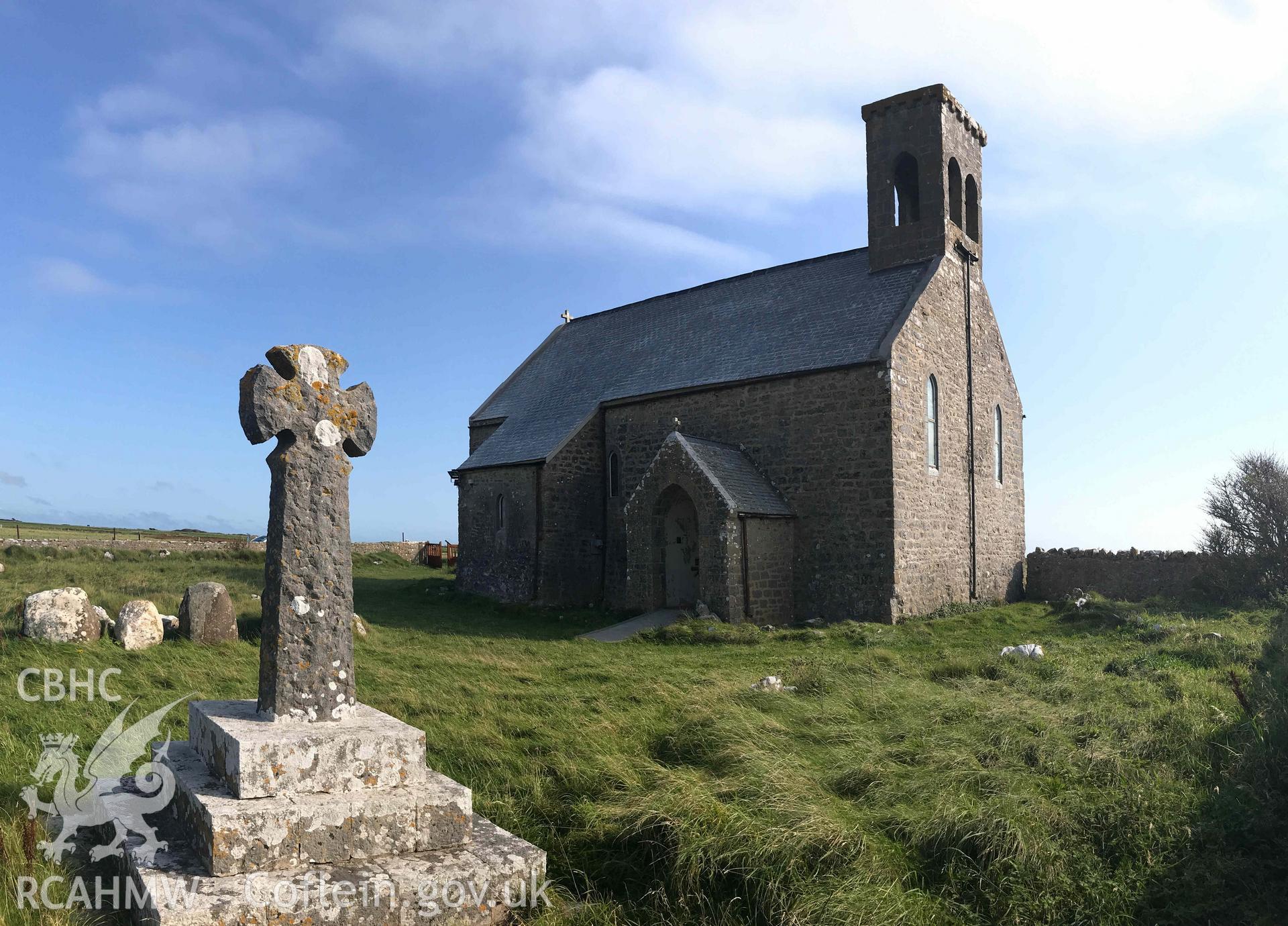 Digital photograph of Flimston chapel. Produced by Paul Davis in 2020