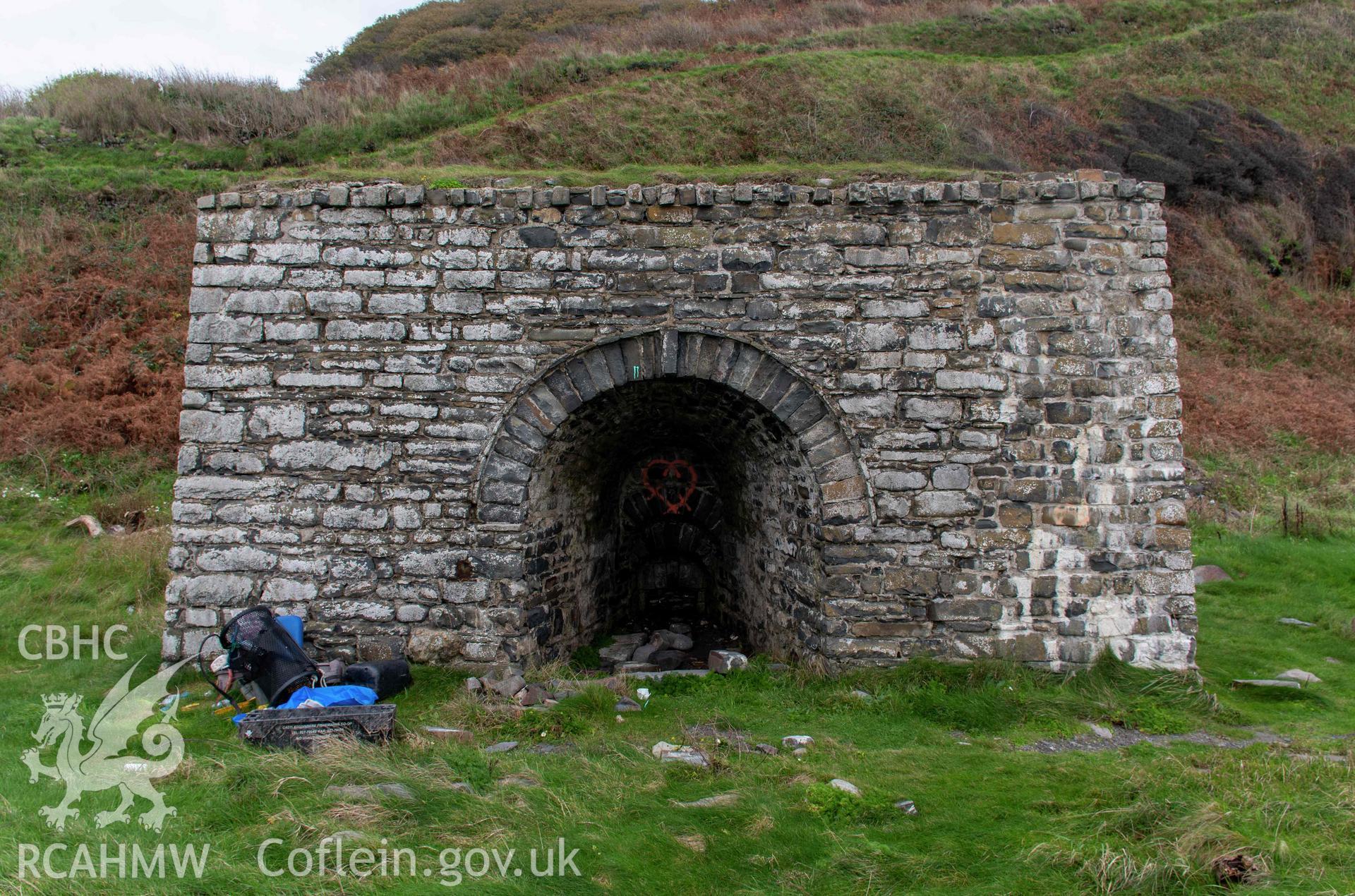 Wallog Limekiln. West face.