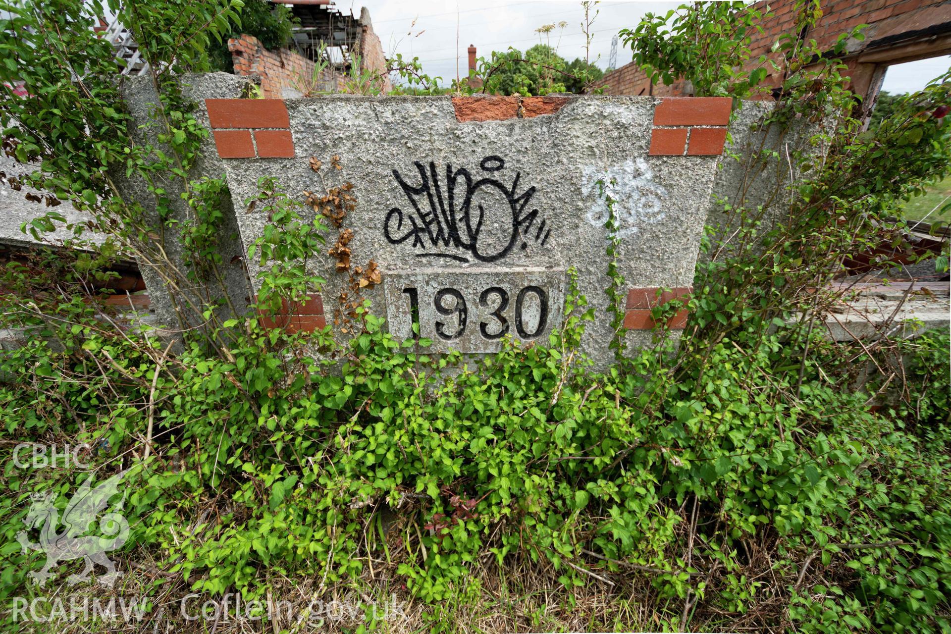 1930 date wall. St Athan Boys Village.