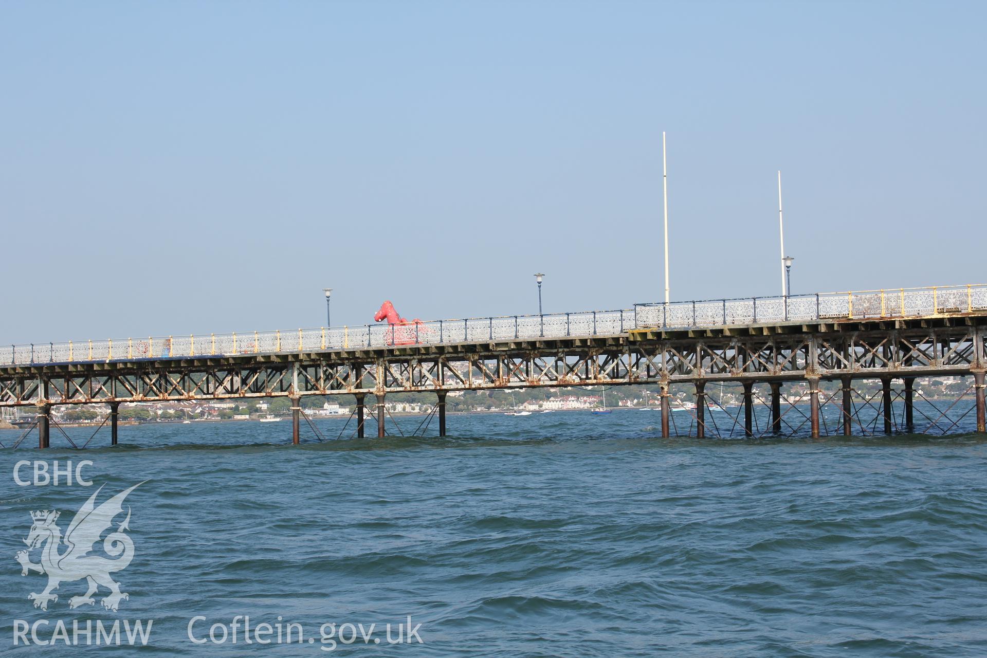 Section of the pier stem.