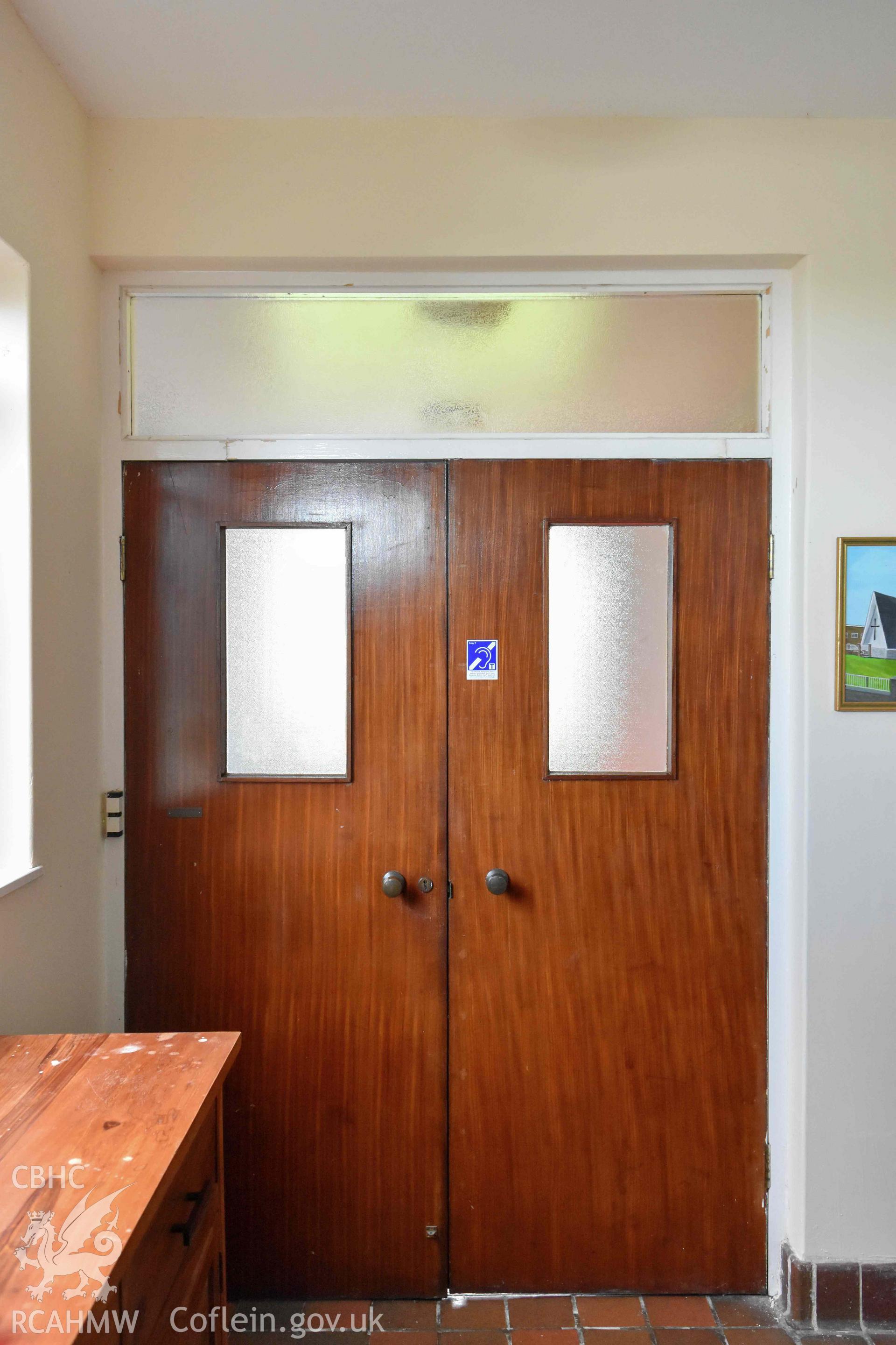 Detail of corridor doors