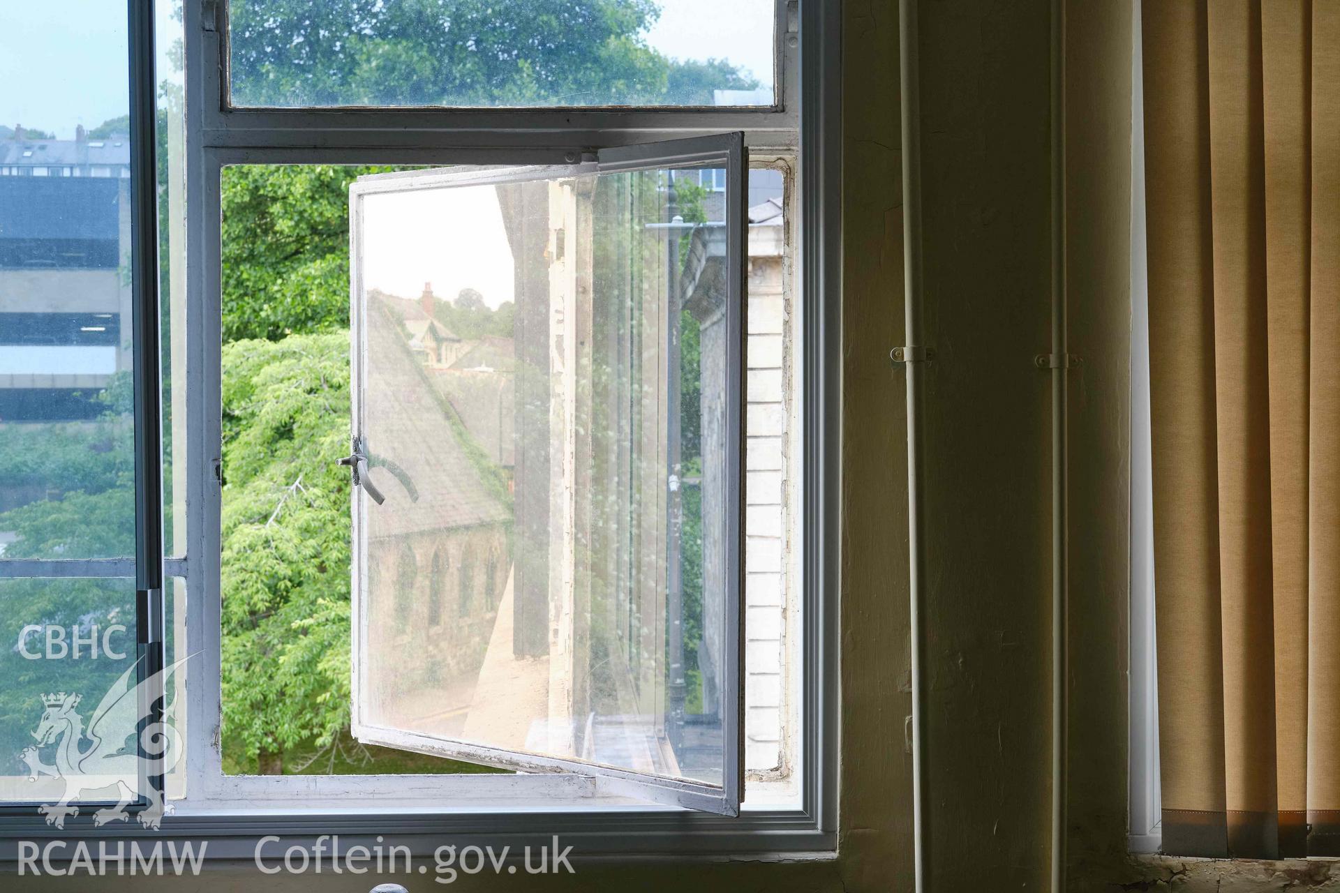 Room 2.1 window detail looking SW