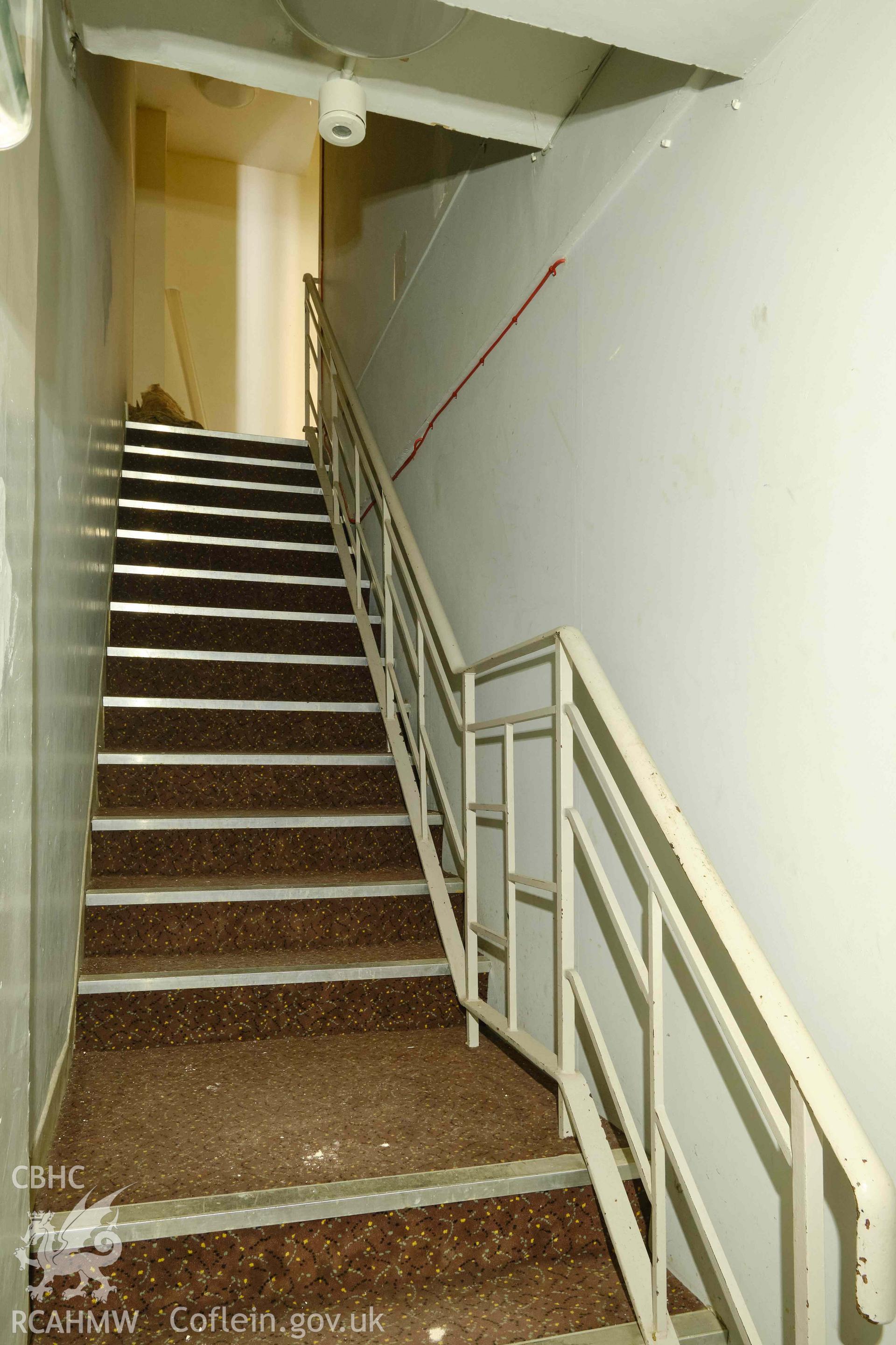 stair from G.3 to basement (B.13) looking NE