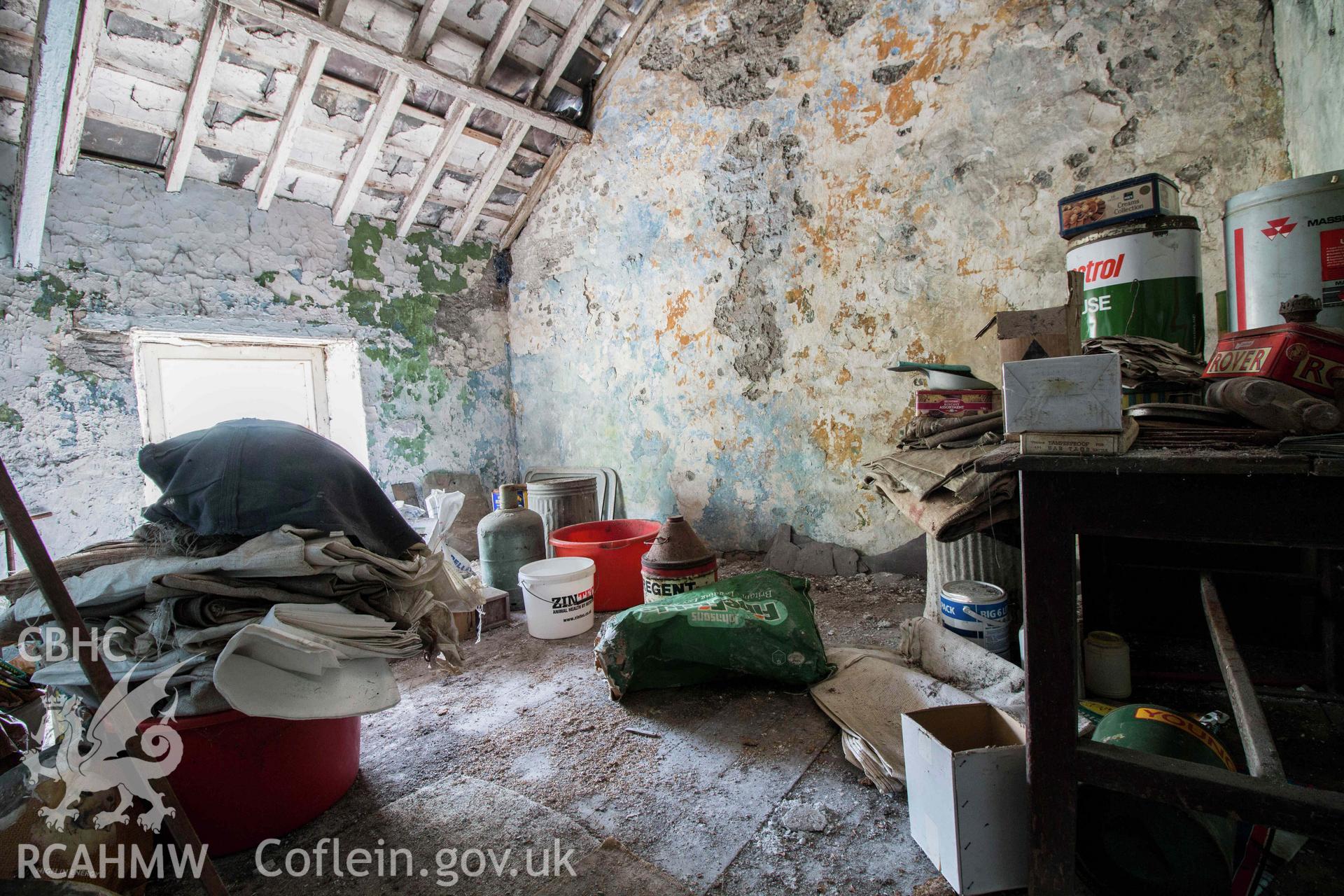 Llawrcwmbach interior: workroom