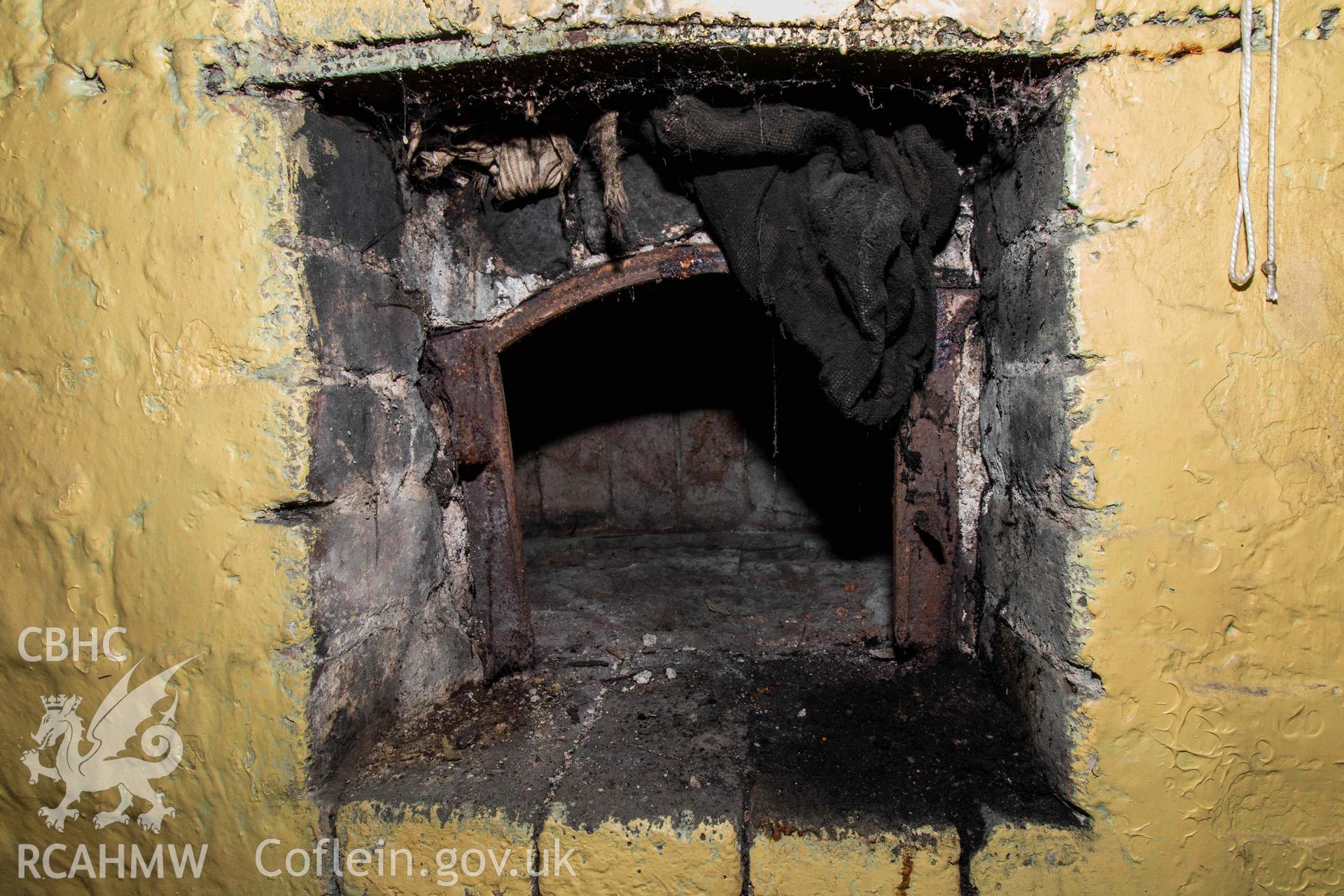 Llawrcwmbach interior: bread oven