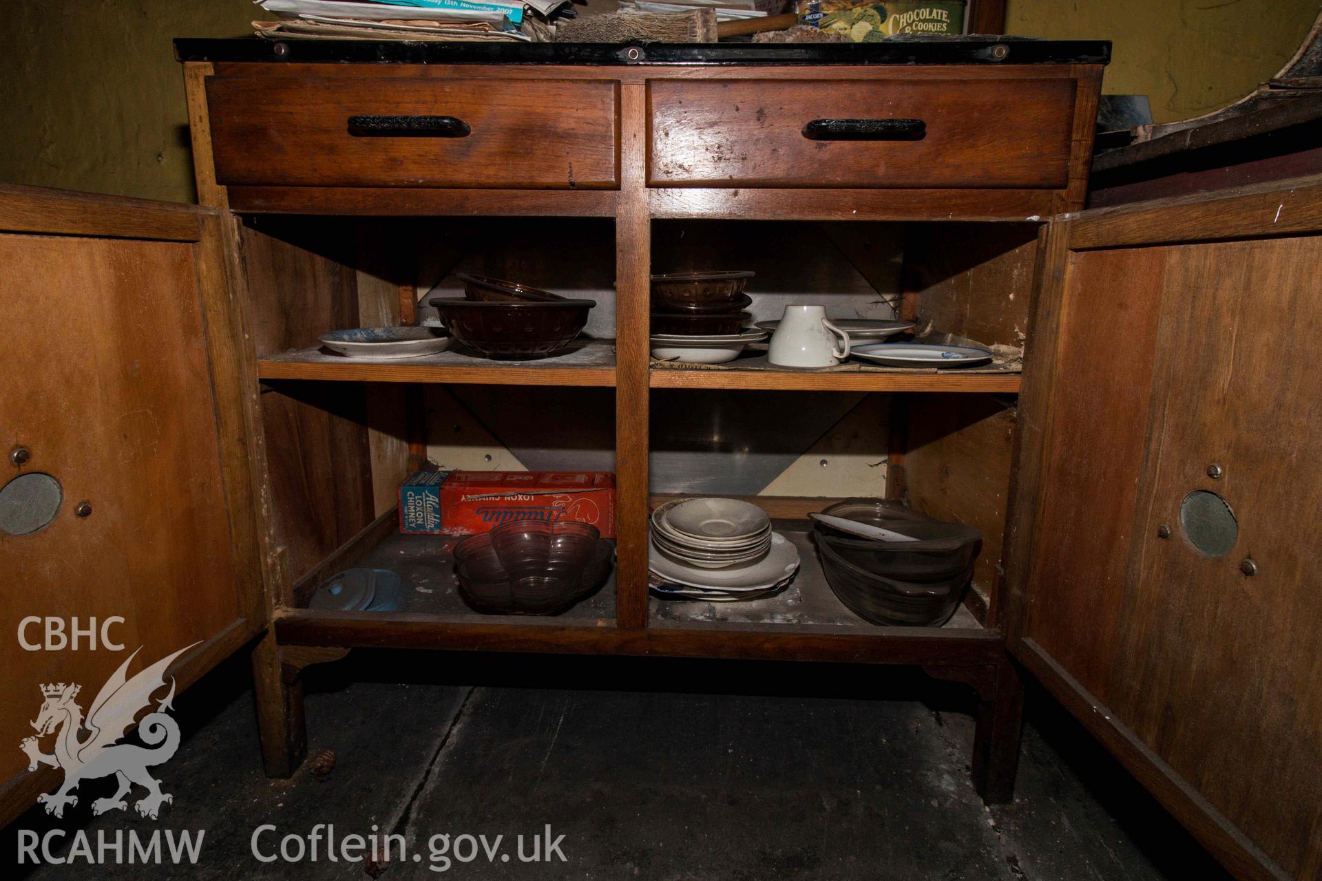 Llawrcwmbach: cupboard