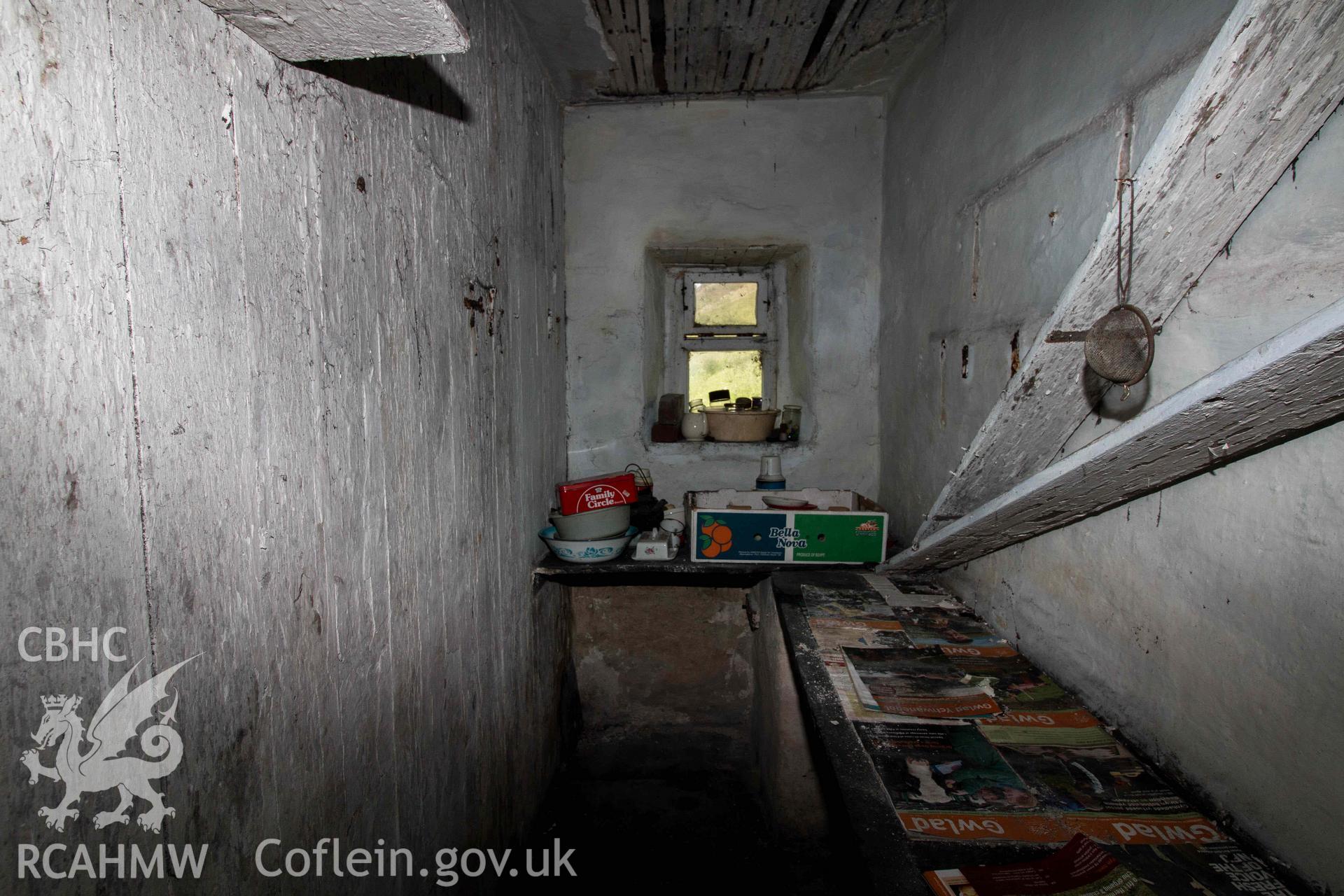 Llawrcwmbach interior: dairy