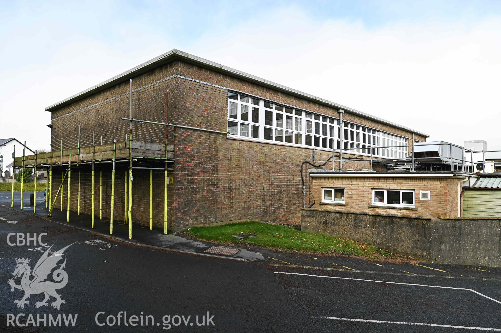 Exterior. Looking north. Ysgol Bro Preseli