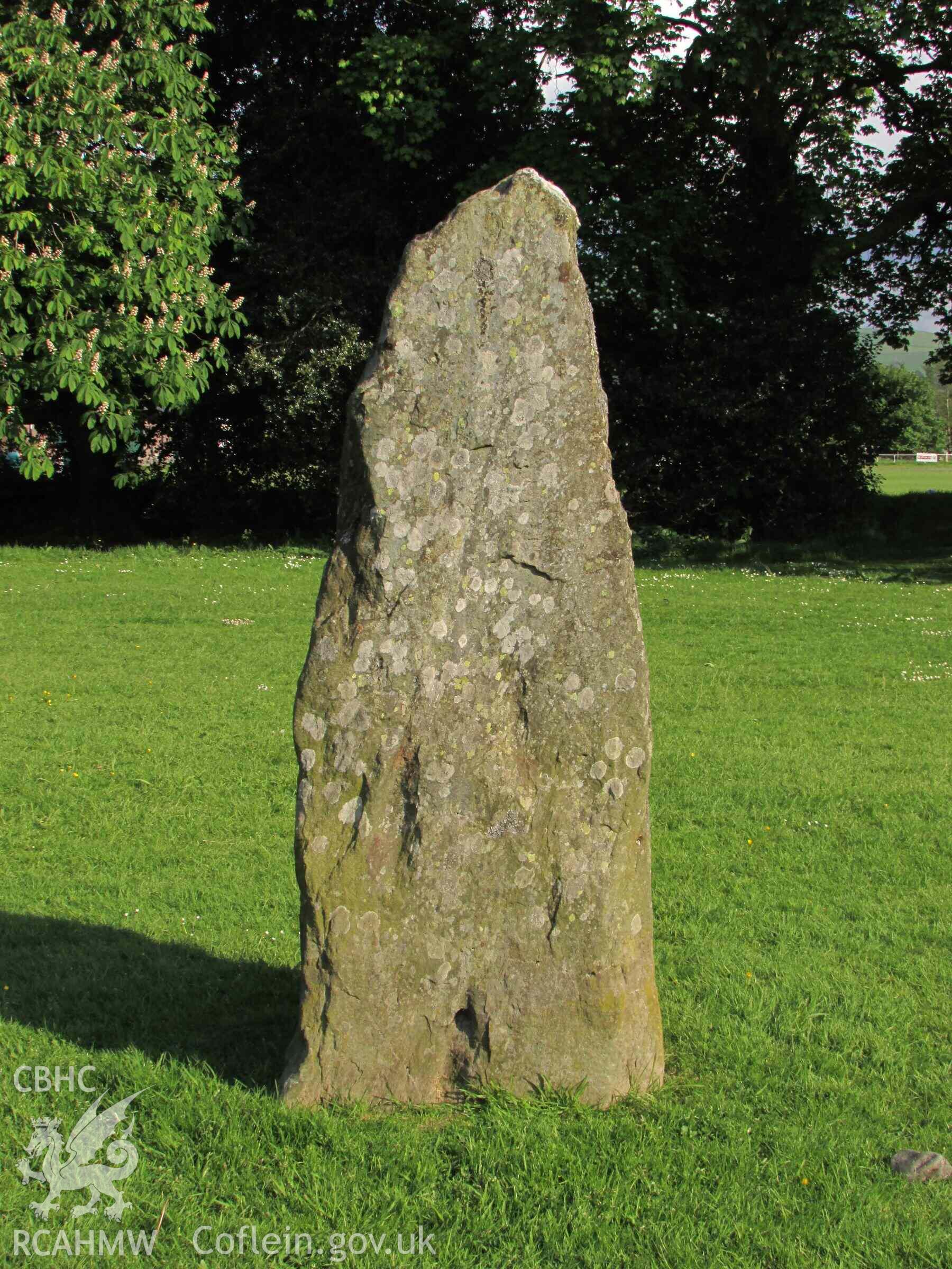 Photograph showing the Gorsedd Circle at Llanrwst