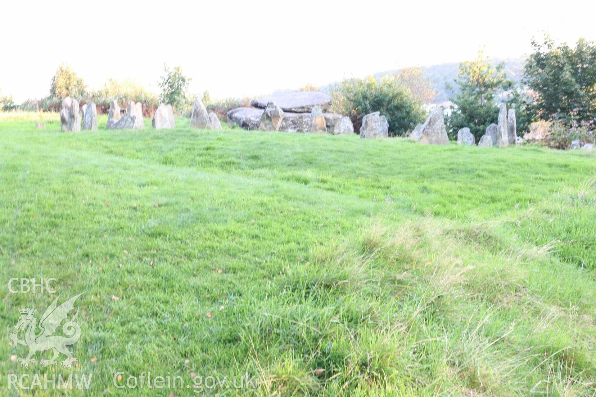 Photograph showing Y Garreg Siglo Bardic Complex, Pontypridd