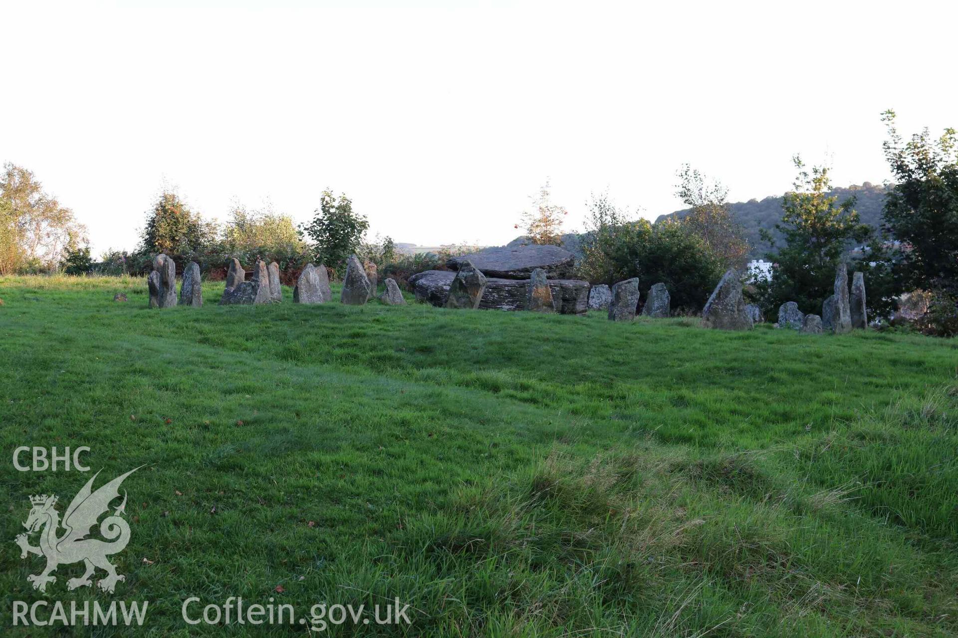 Photograph showing Y Garreg Siglo Bardic Complex, Pontypridd