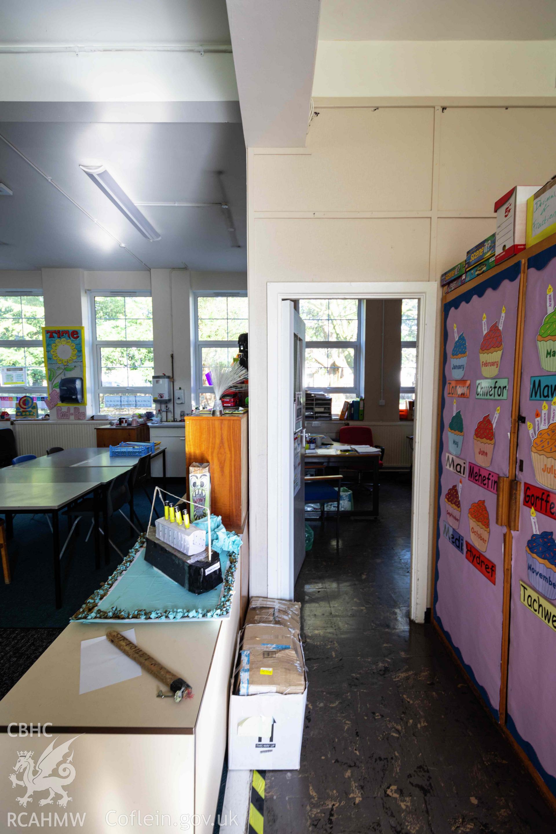 B26a classroom. East quadrangle. Portrait. Bishop Gore School, Swansea