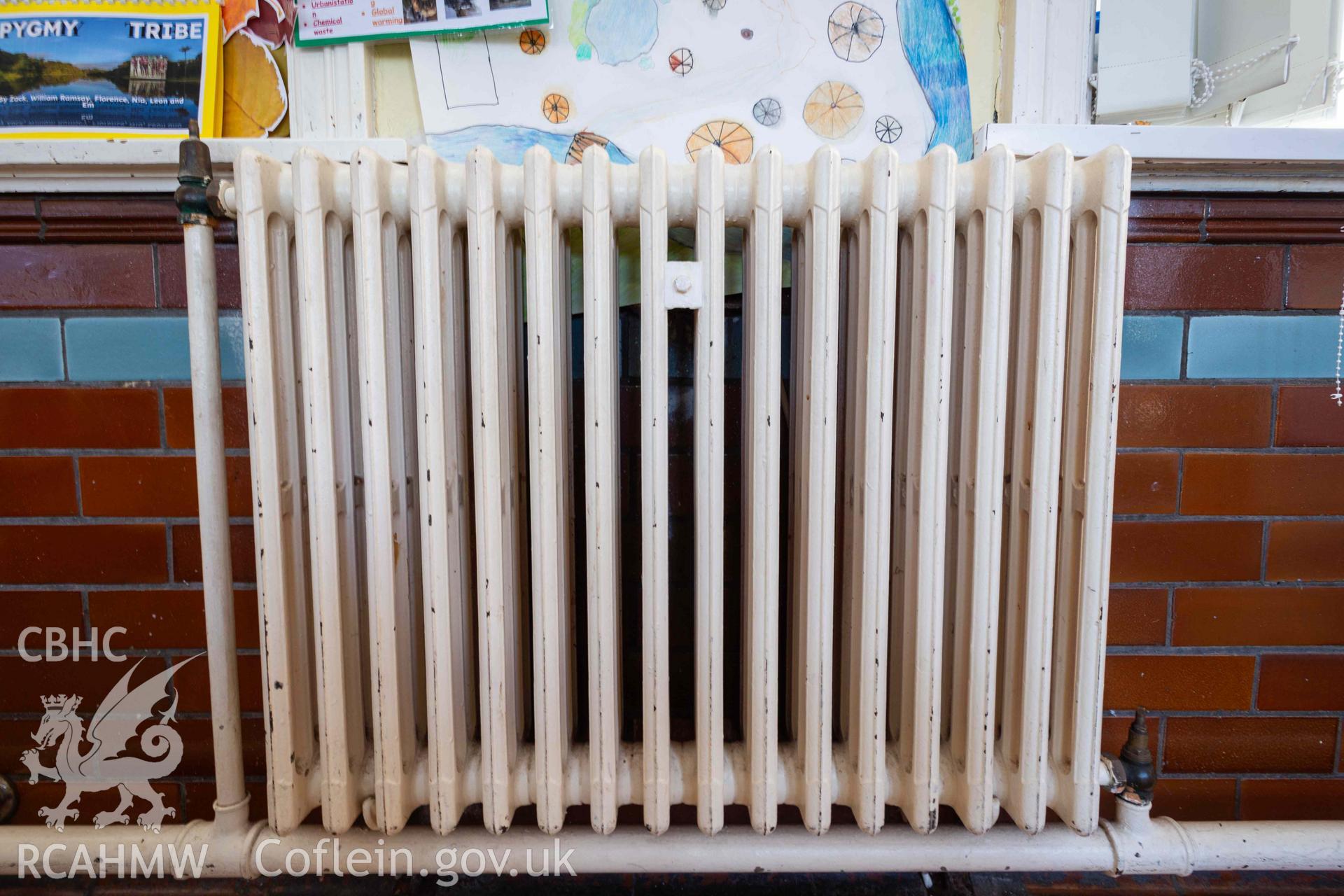 Radiator. Rhiwbeina Primary School