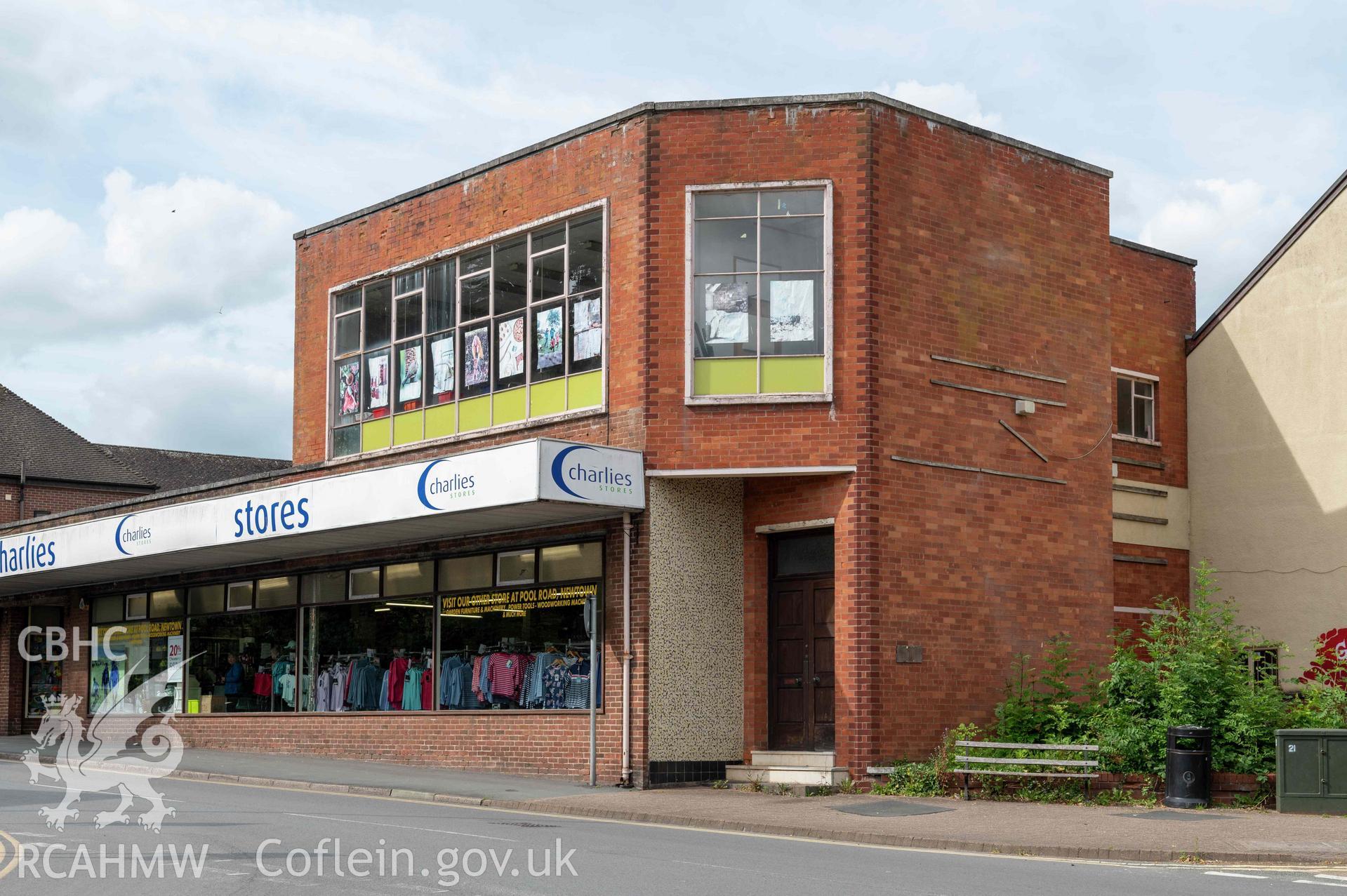 Charlies Stores, Newtown - exterior view from south.