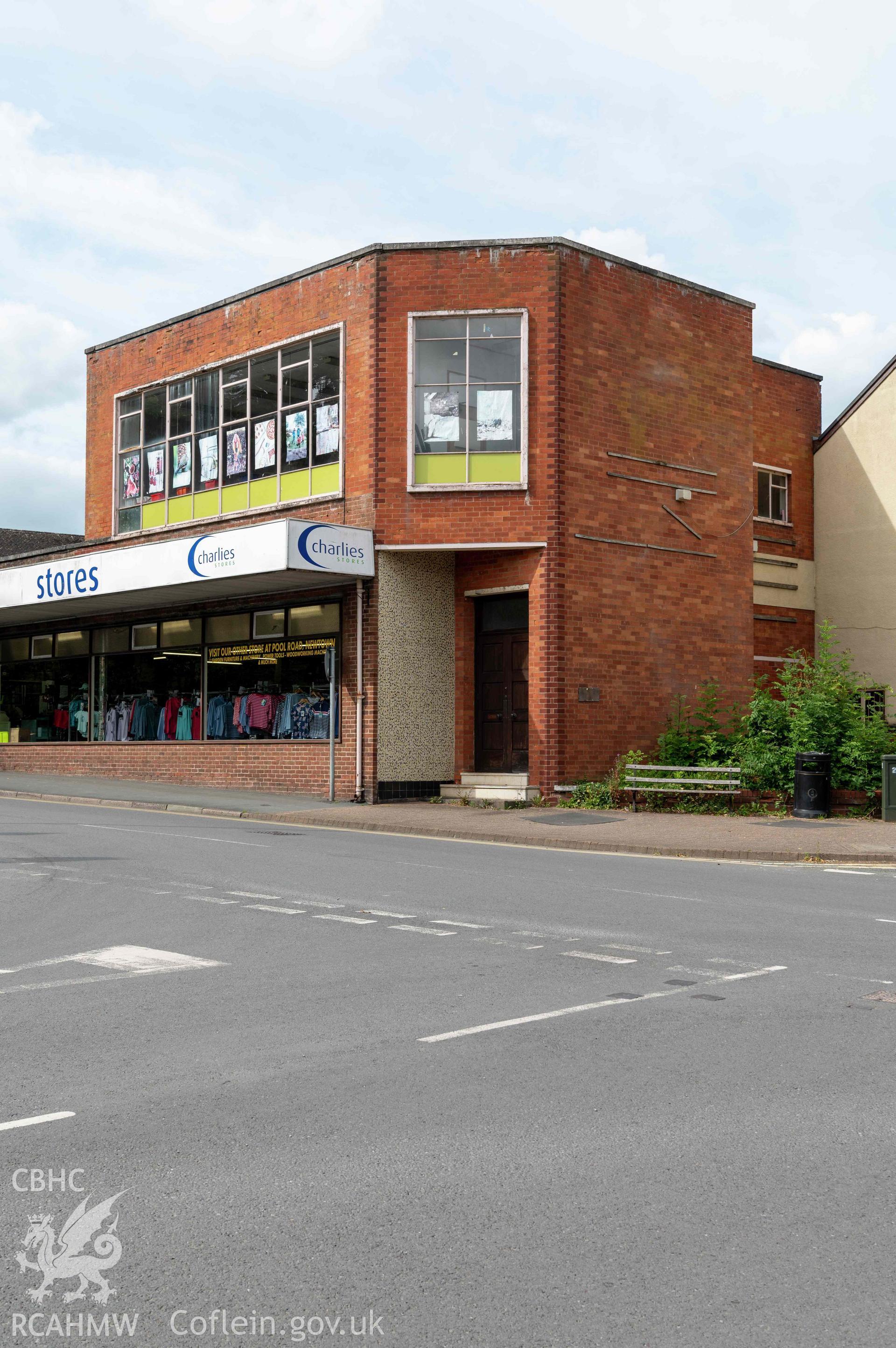 Charlies Stores, Newtown - exterior view from south