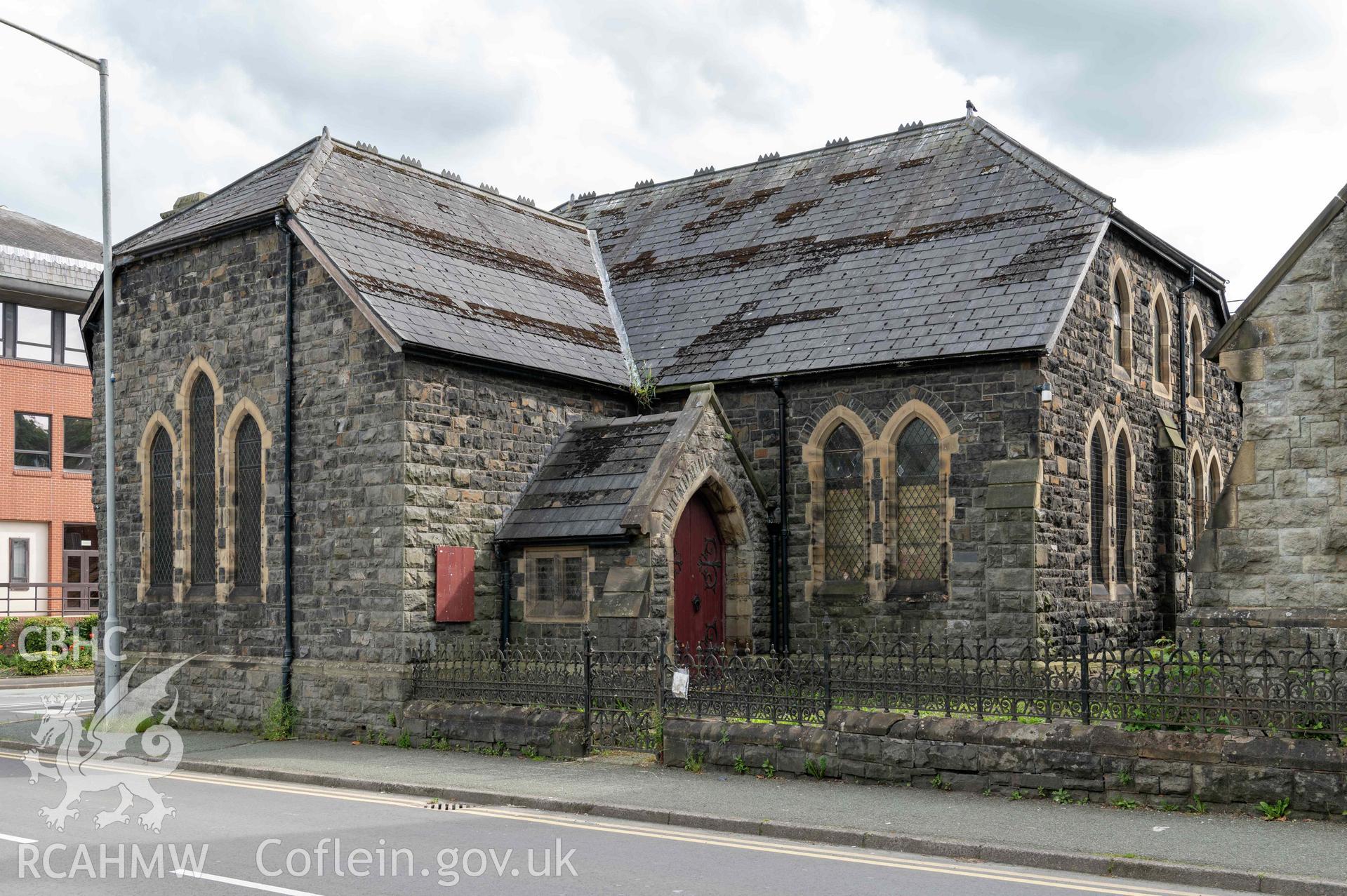 Sunday School, exterior view from north-east.