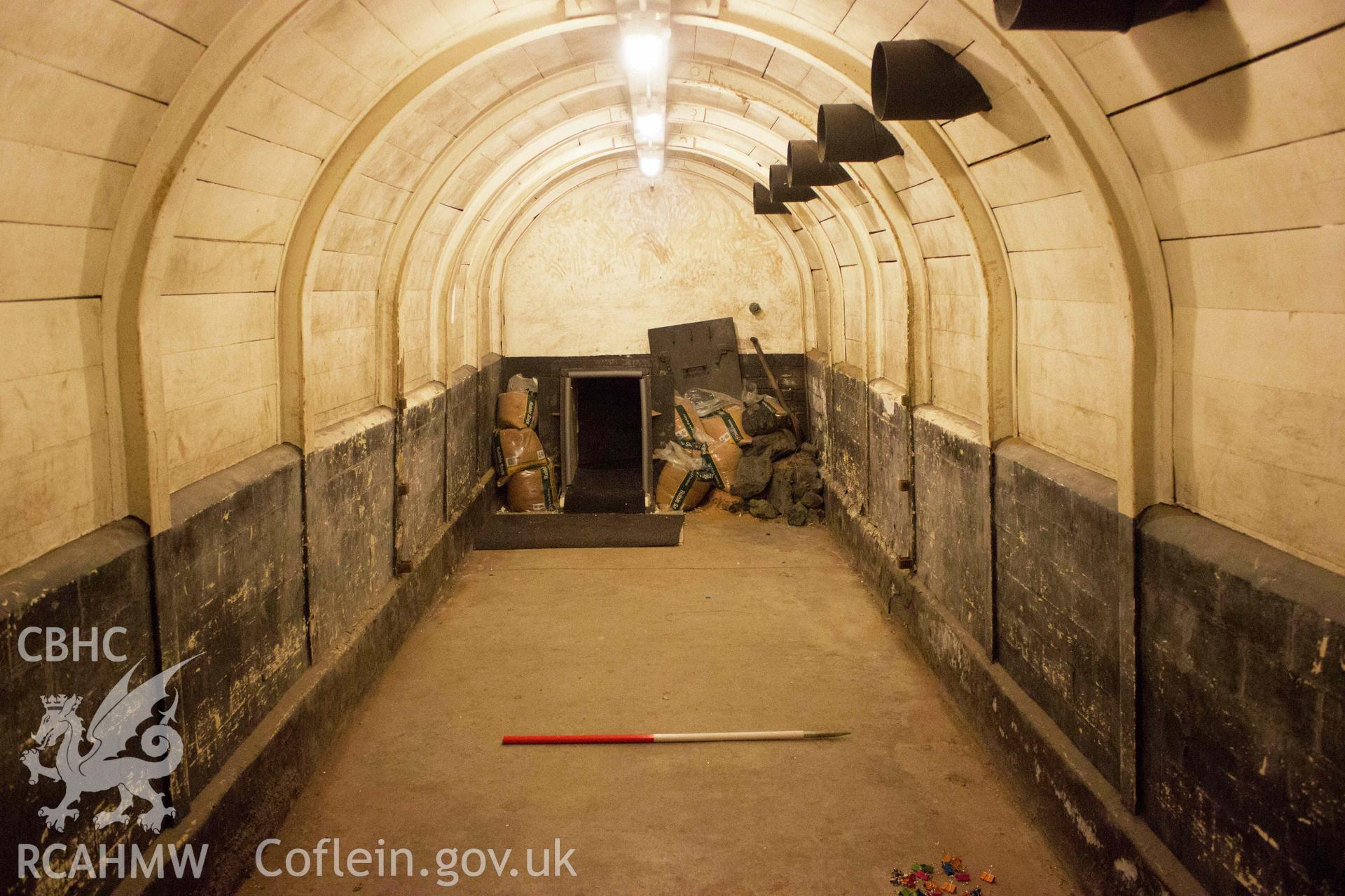 Photograph from a Historic Building Survey of Miners’ Rescue Centre, 3-5 Maesgwyn Road, Wrexham, carried out by Aeon Archaeology in May 2022. Project Code: A0365.1.
