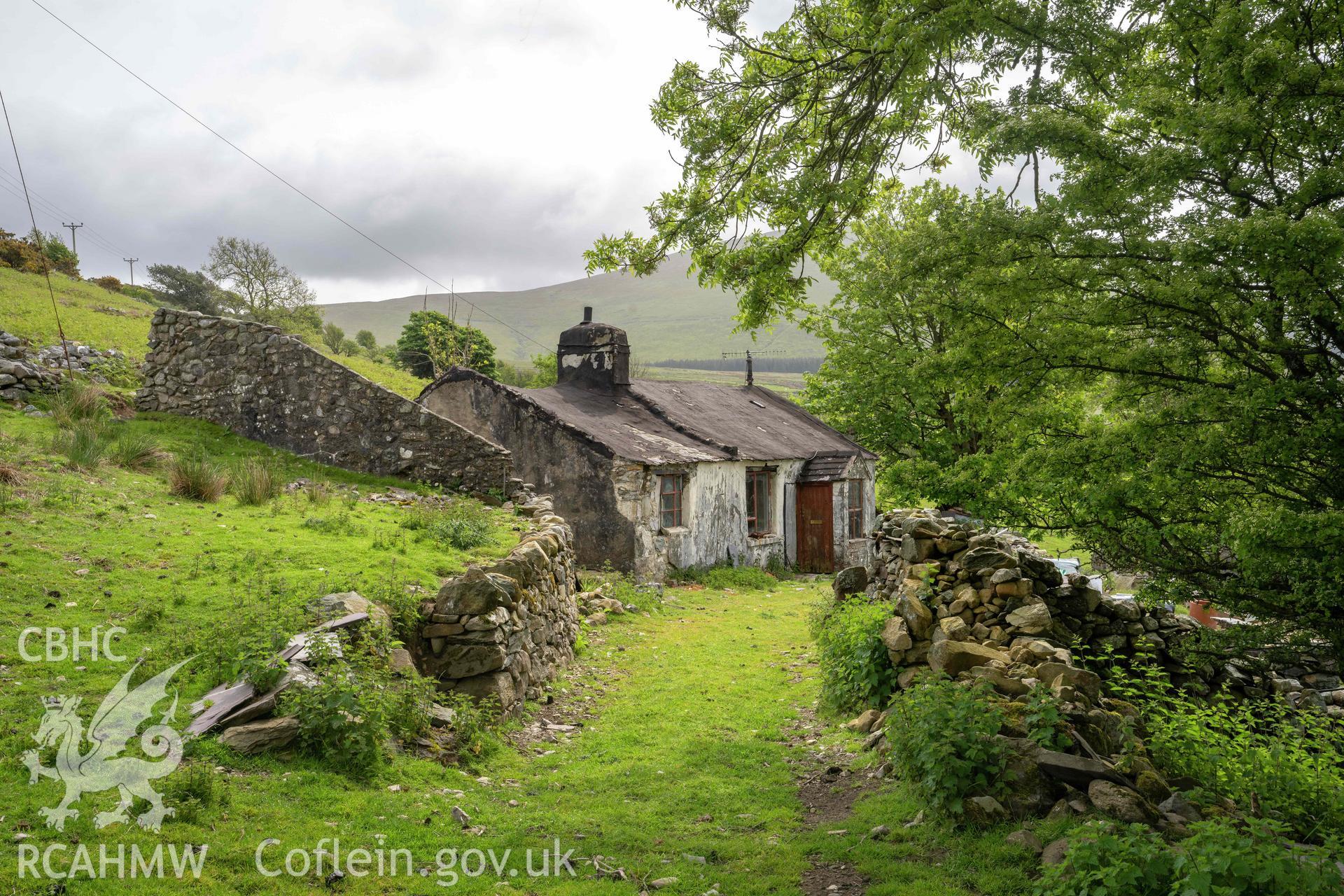 Photograph from a Photographic Survey of Rallt Goch, Waunfawr, submitted as part of planning consent no: C23/0288/26/DT. Photographs taken by Andy Caveney Creative Digital Photography in May 2023.