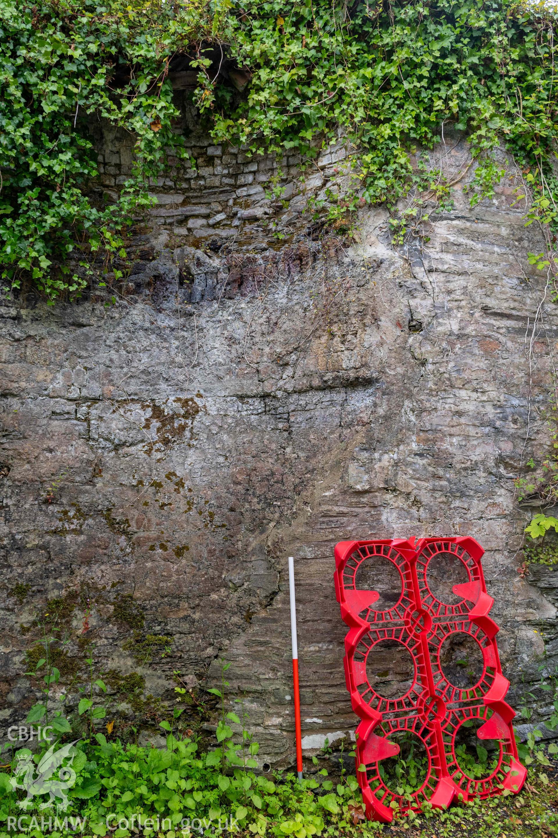 Lime Kiln 1. Surviving section of crucible (with scale).