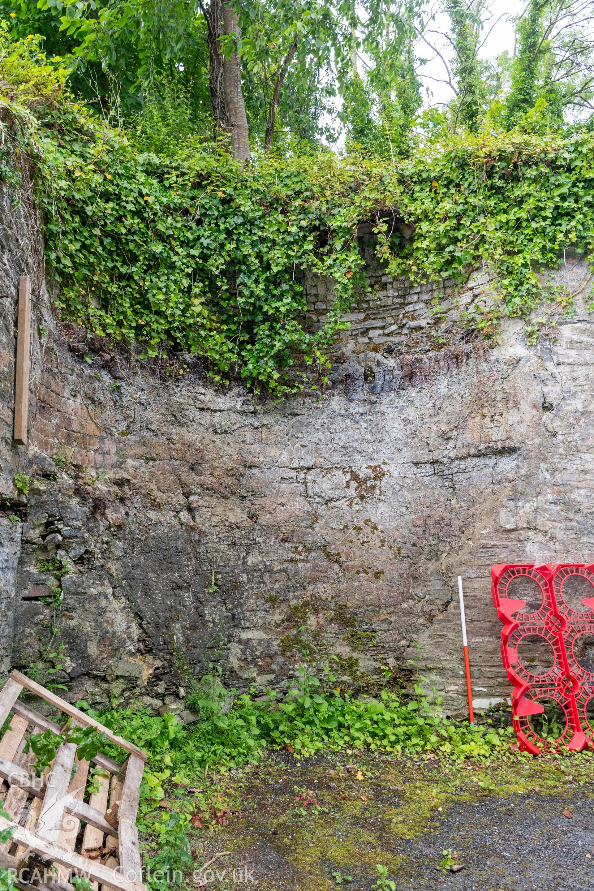 Lime Kiln 1. Surviving section of crucible (with scale).