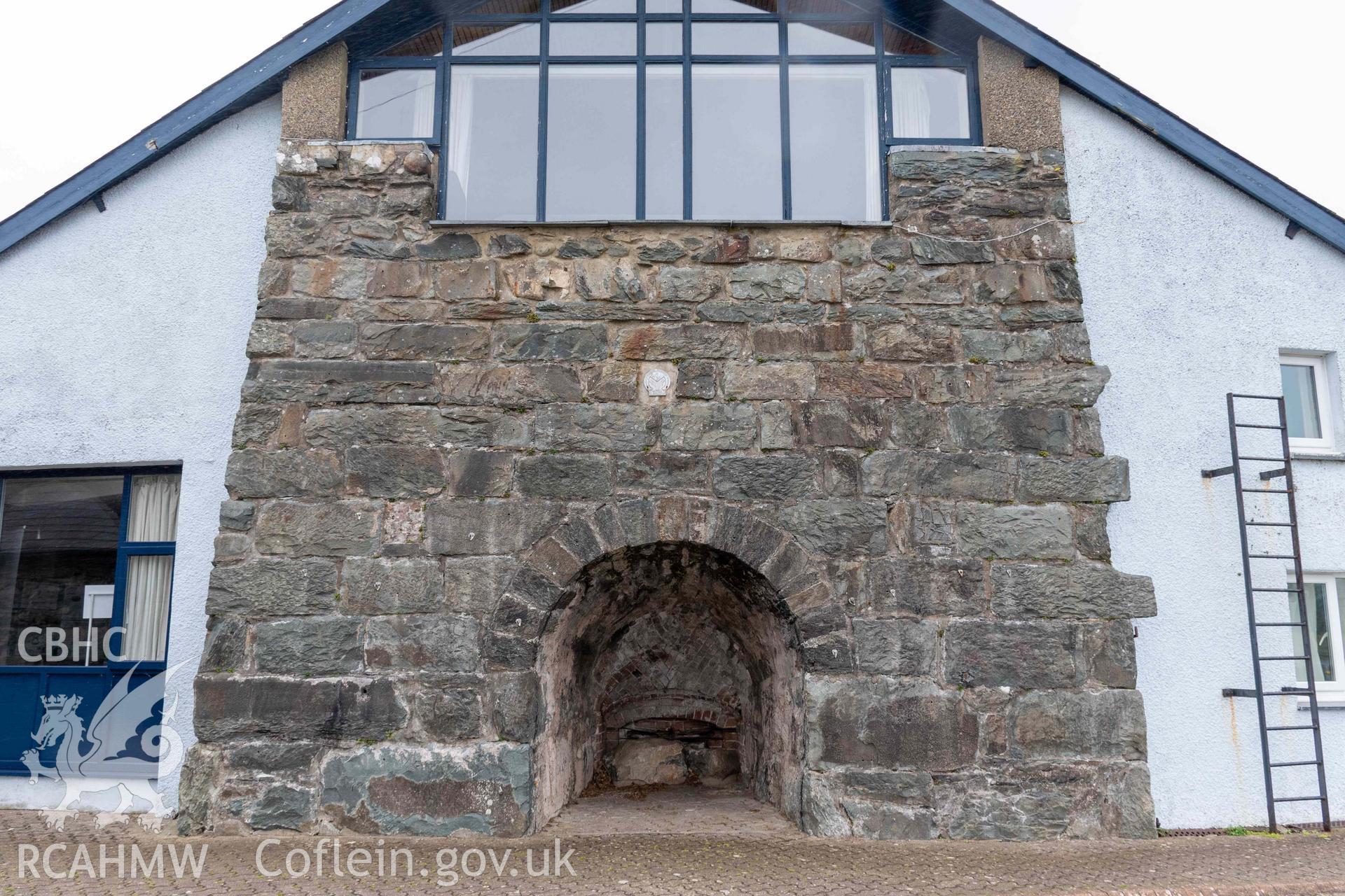 Lime Kiln, Pensarn Wharf. Southwest face.