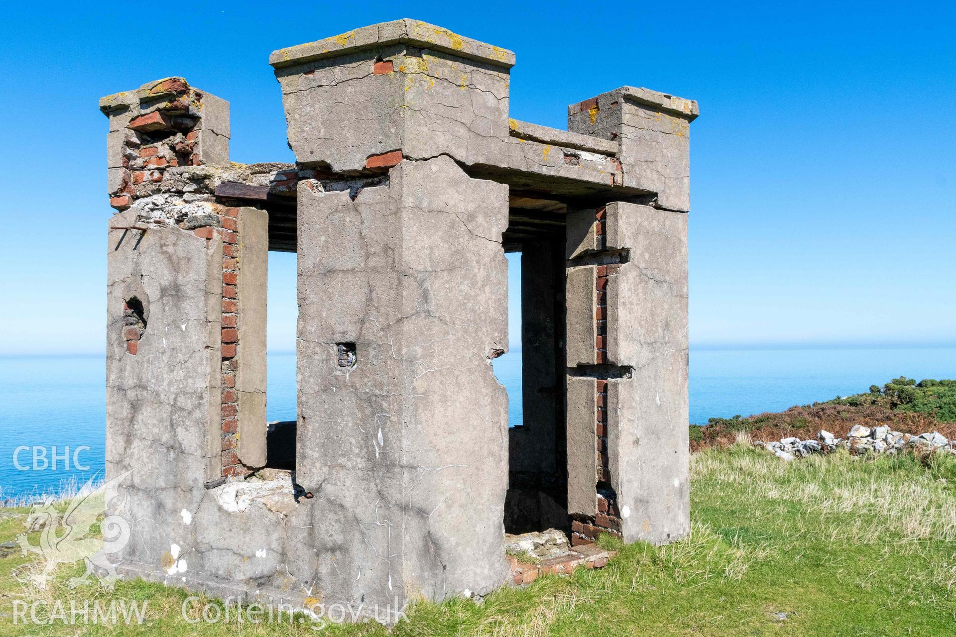 Coronation Tower, Llanlleiana Head. View from the southwest.
