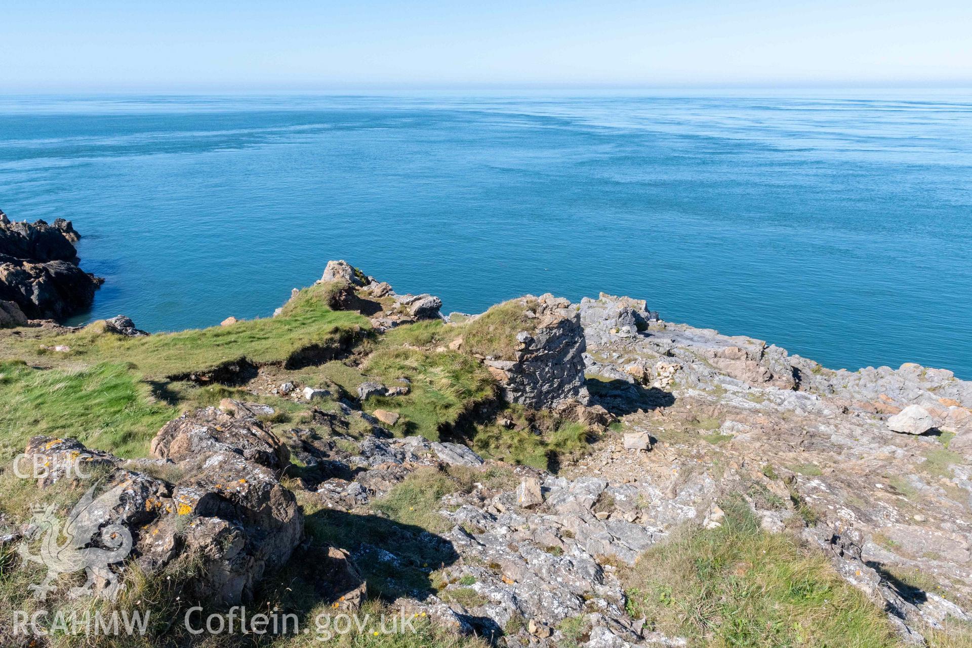 Lime Kiln, Llanbadrig Point. General view from the southeast.