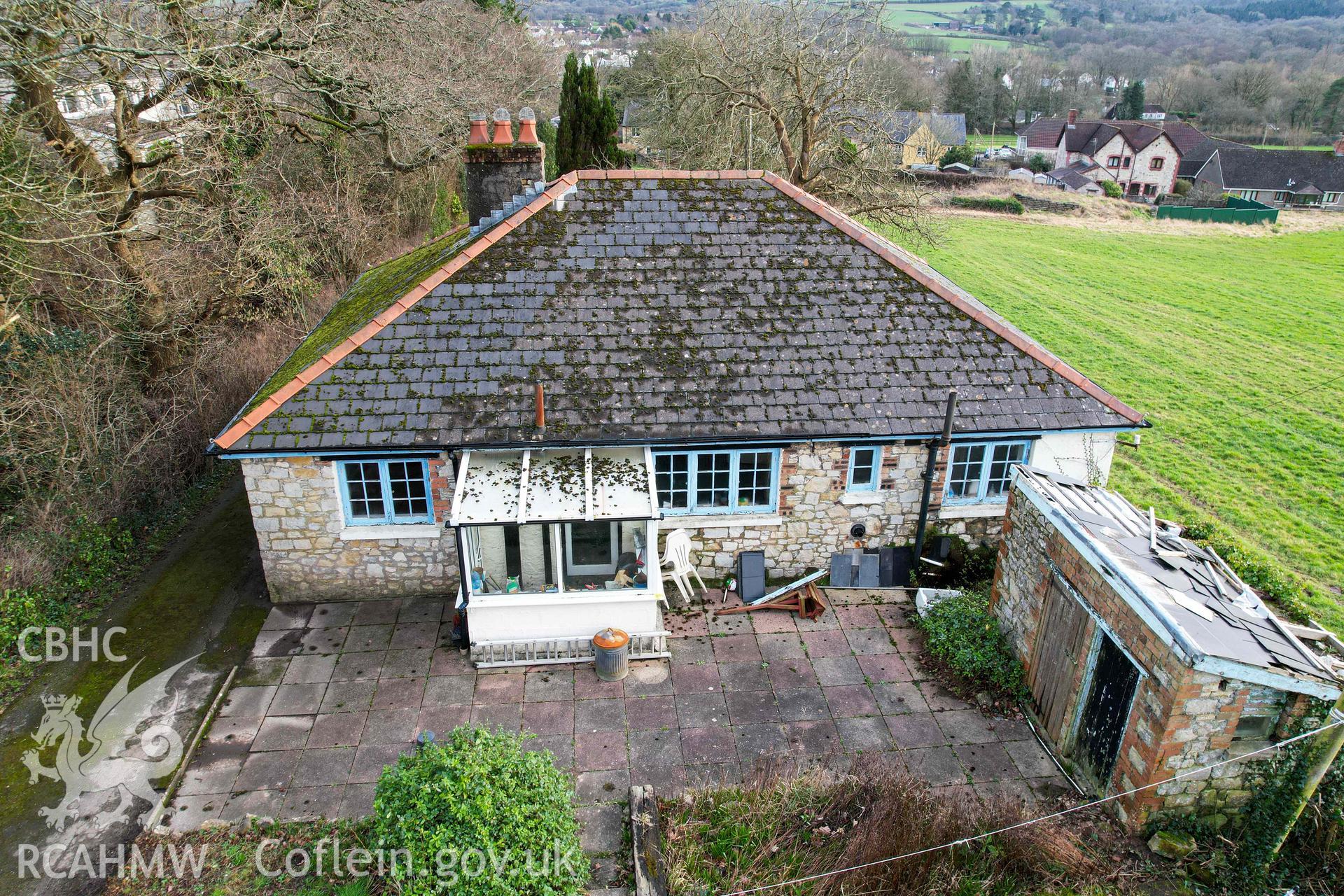 UAV rear (north) elevations), The Croft