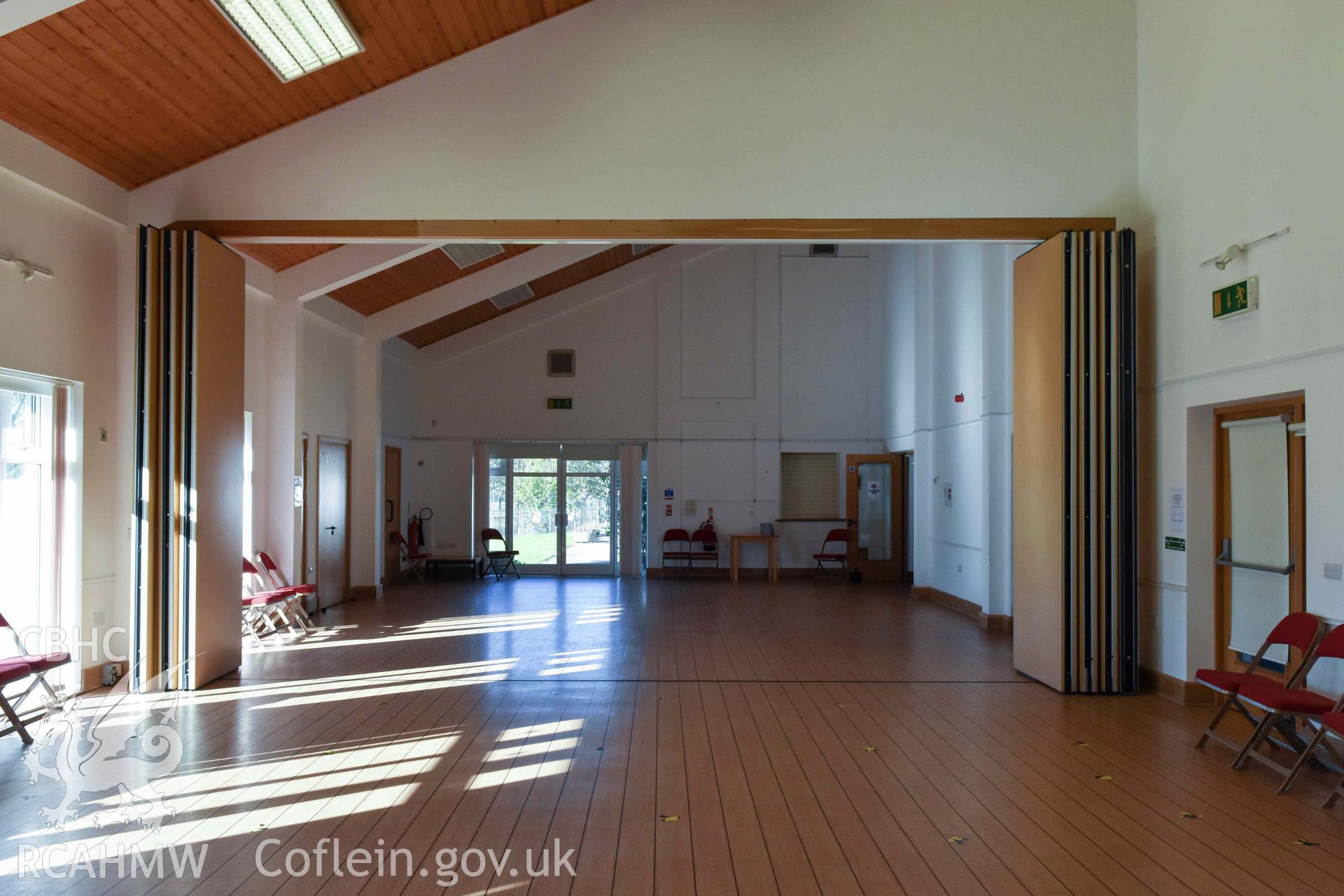 The Gathering Place, auditorium looking north-west