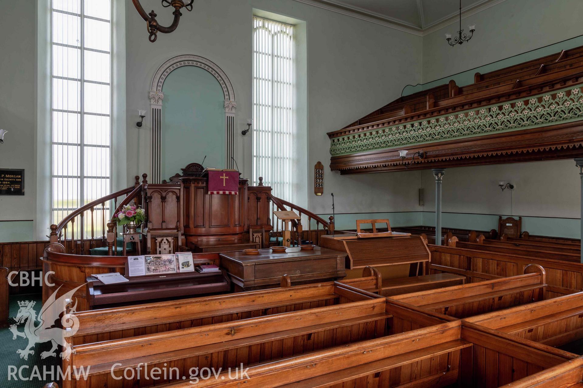 Blaenannerch Chapel, main auditorium looking north-east