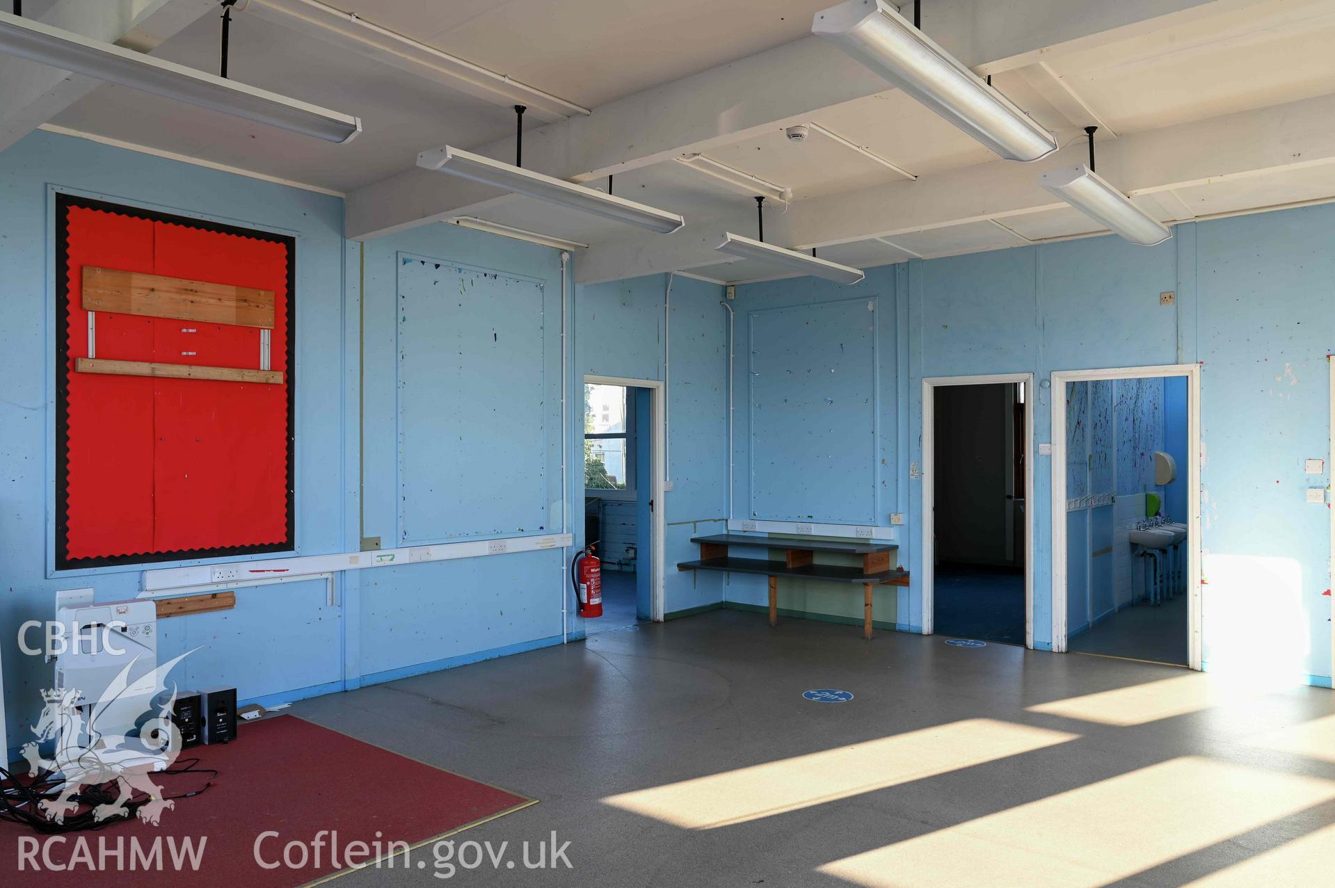 Ysgol Abersoch, classroom 3 looking south