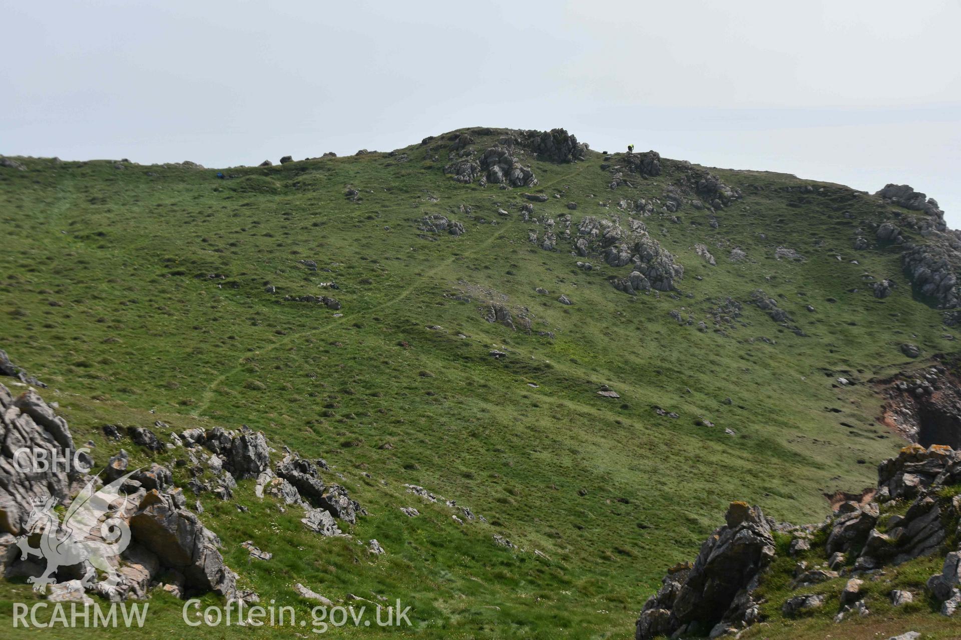 Crocksydam Camp. General view from the north.
