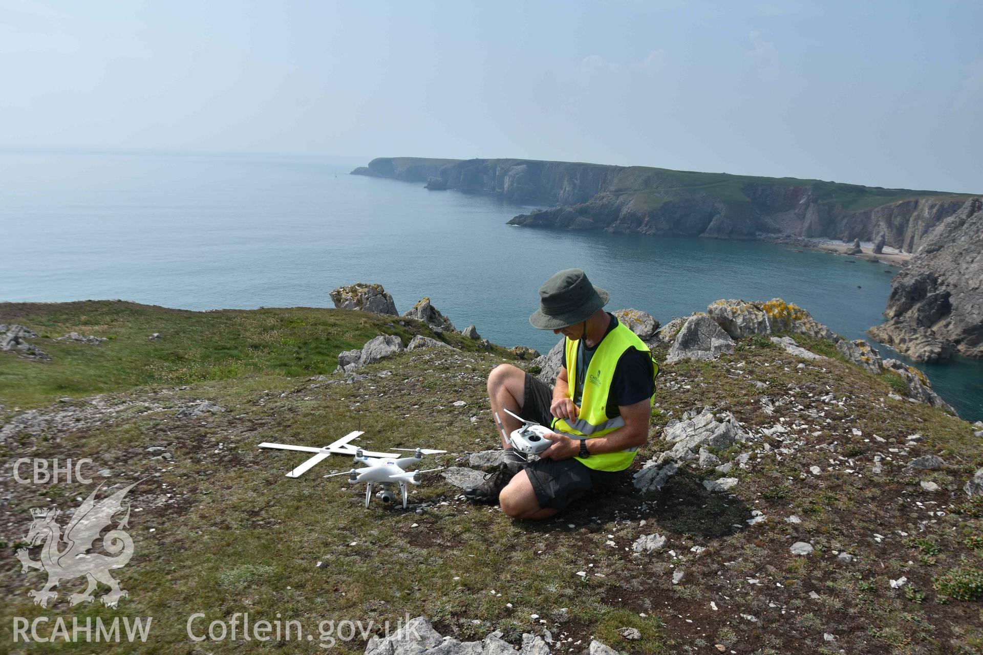 Crocksydam Camp. CHERISH UAV survey.