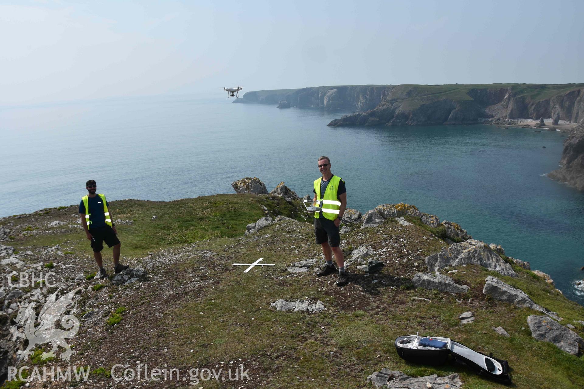 Crocksydam Camp. CHERISH UAV survey.