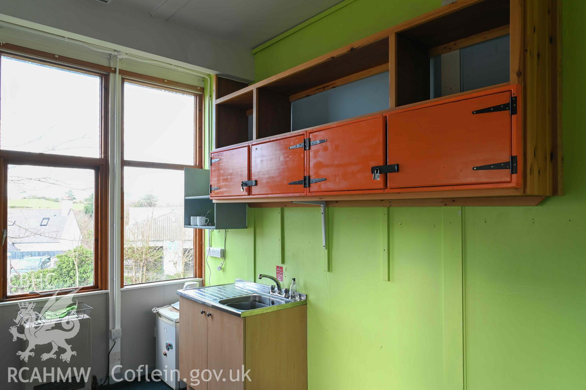 Ysgol Abersoch, staff room looking north