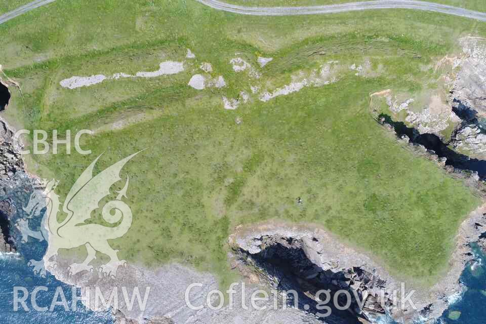 Linney Head Camp. UAV image from the south.