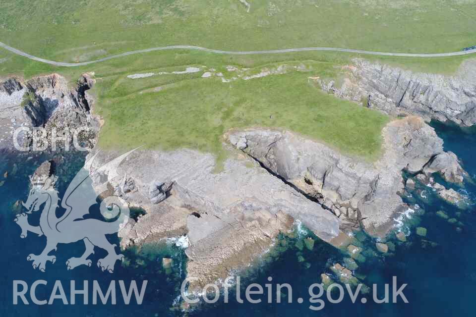 Linney Head Camp. UAV image from the north.