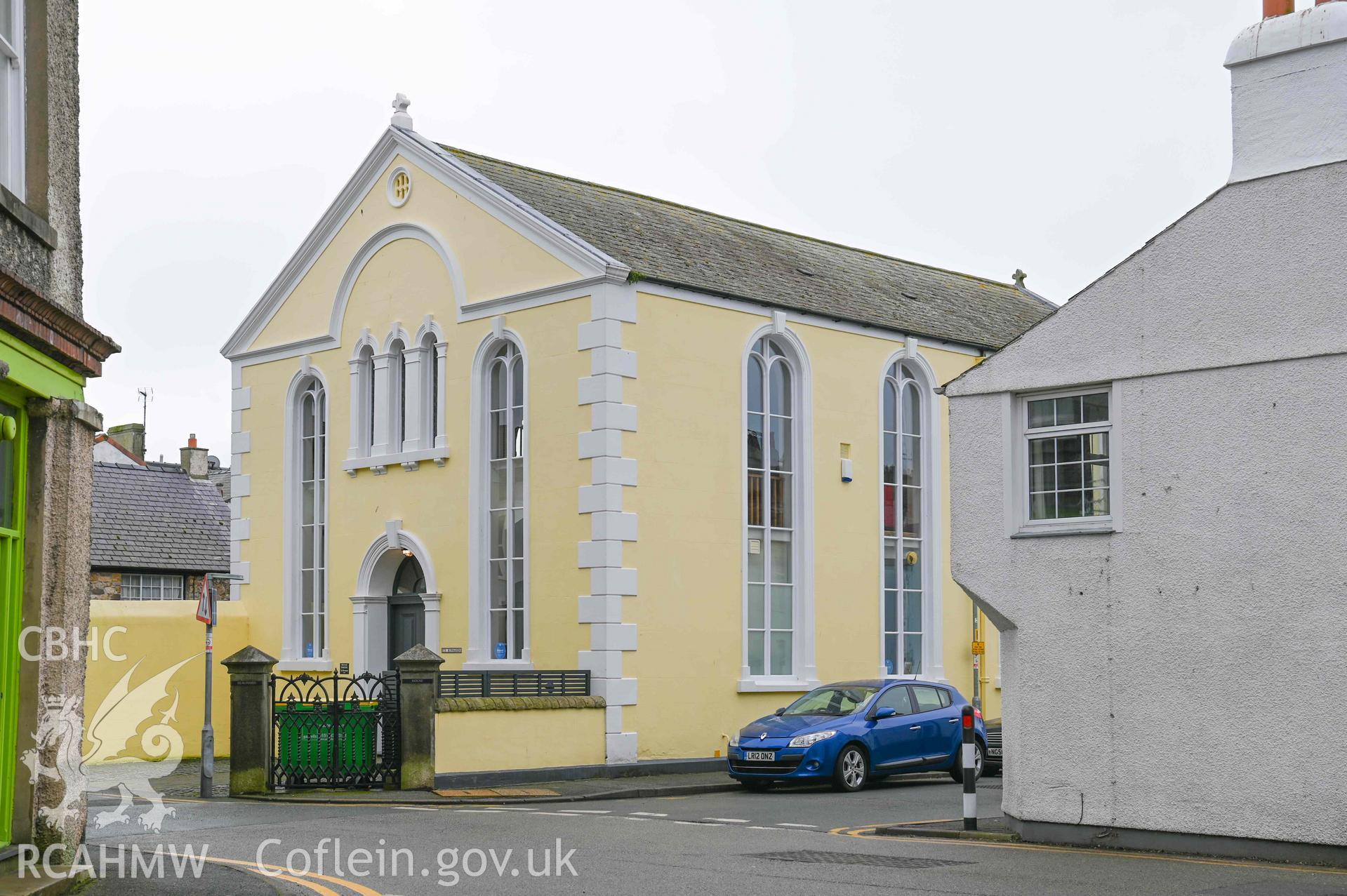 Seion Welsh Congregational Chapel - View of the chapel front, from North